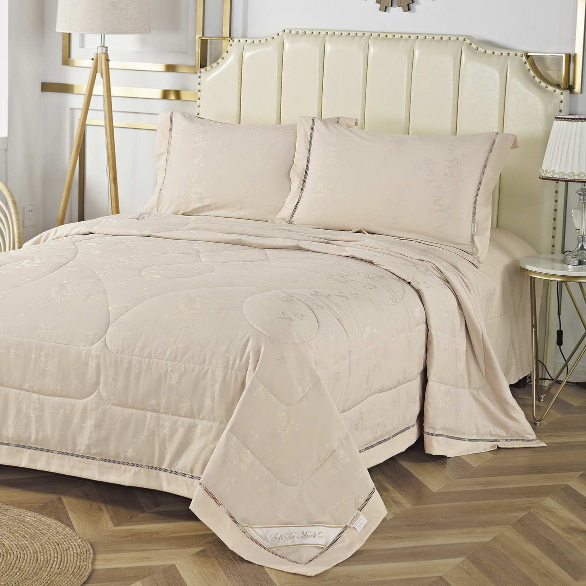фото Комплект постельного белья sofi de marko кармен №6 с одеялом семейный/дуэт