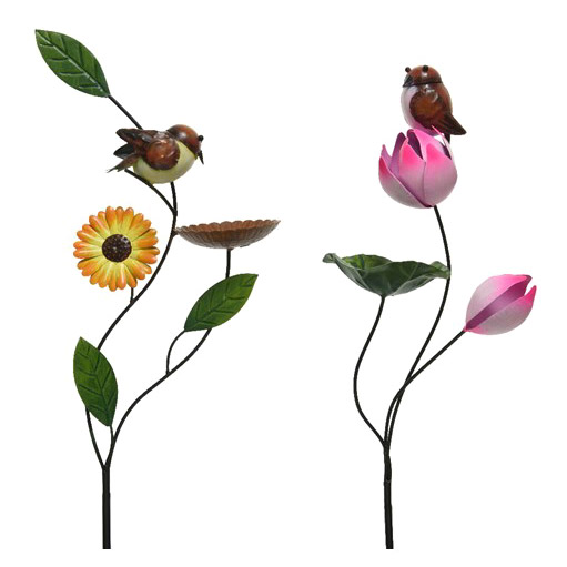 

Штекер садовый Kaemingk garden поилка/кормушка птичка 92 см, В ассортименте