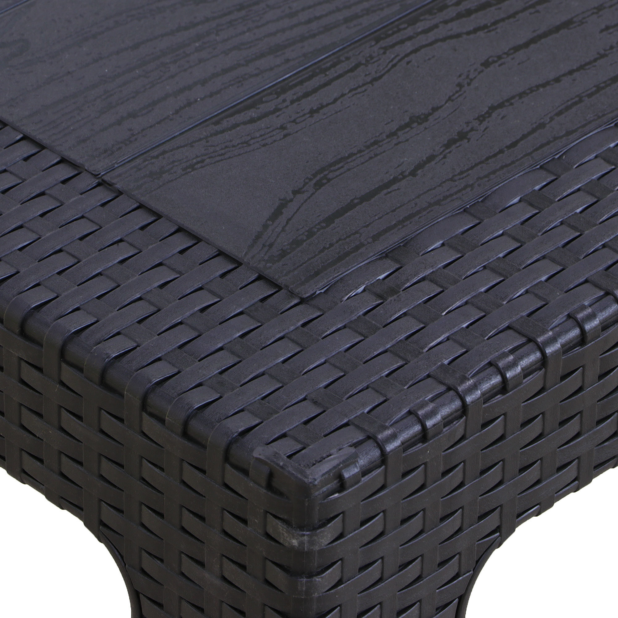 Стол кофейный Violet house lux 90х150 см, цвет черный - фото 3