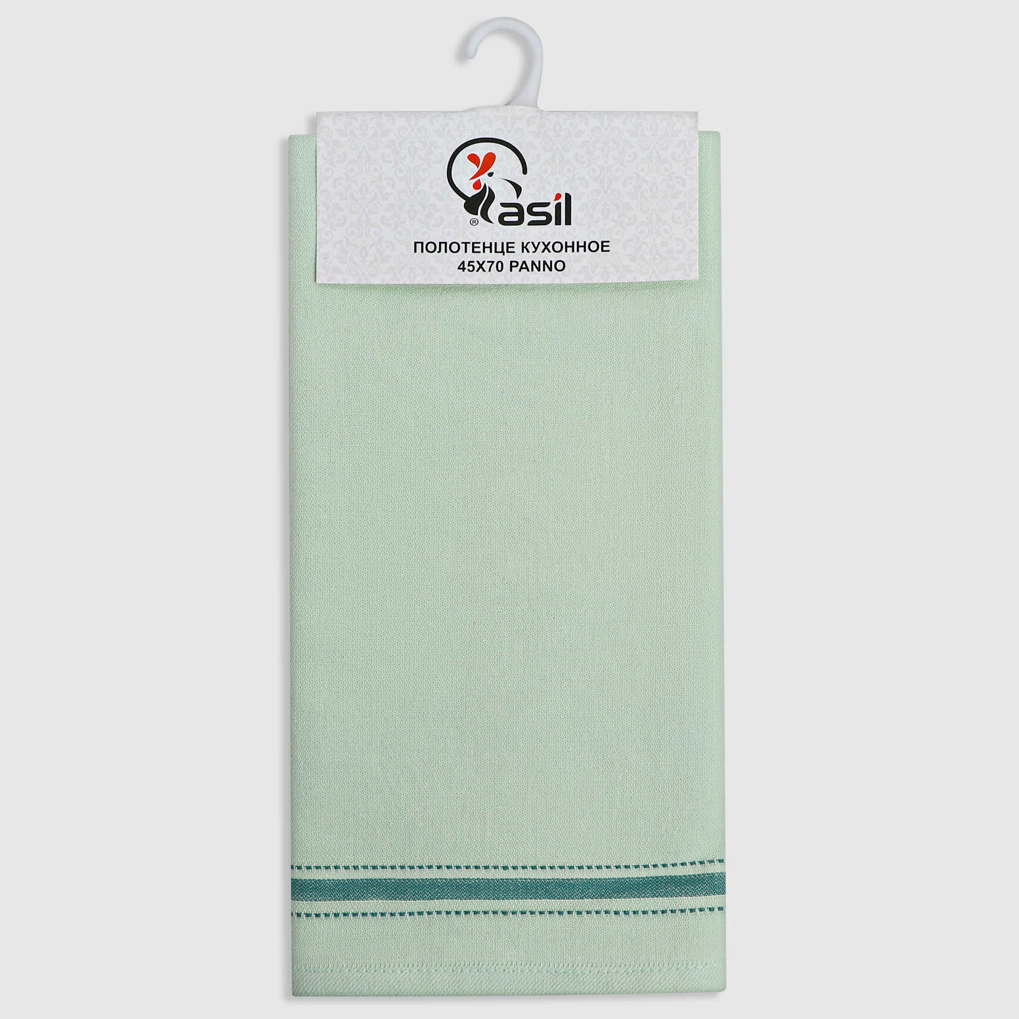 фото Кухонное полотенце asil panno зелёное 45х70 см