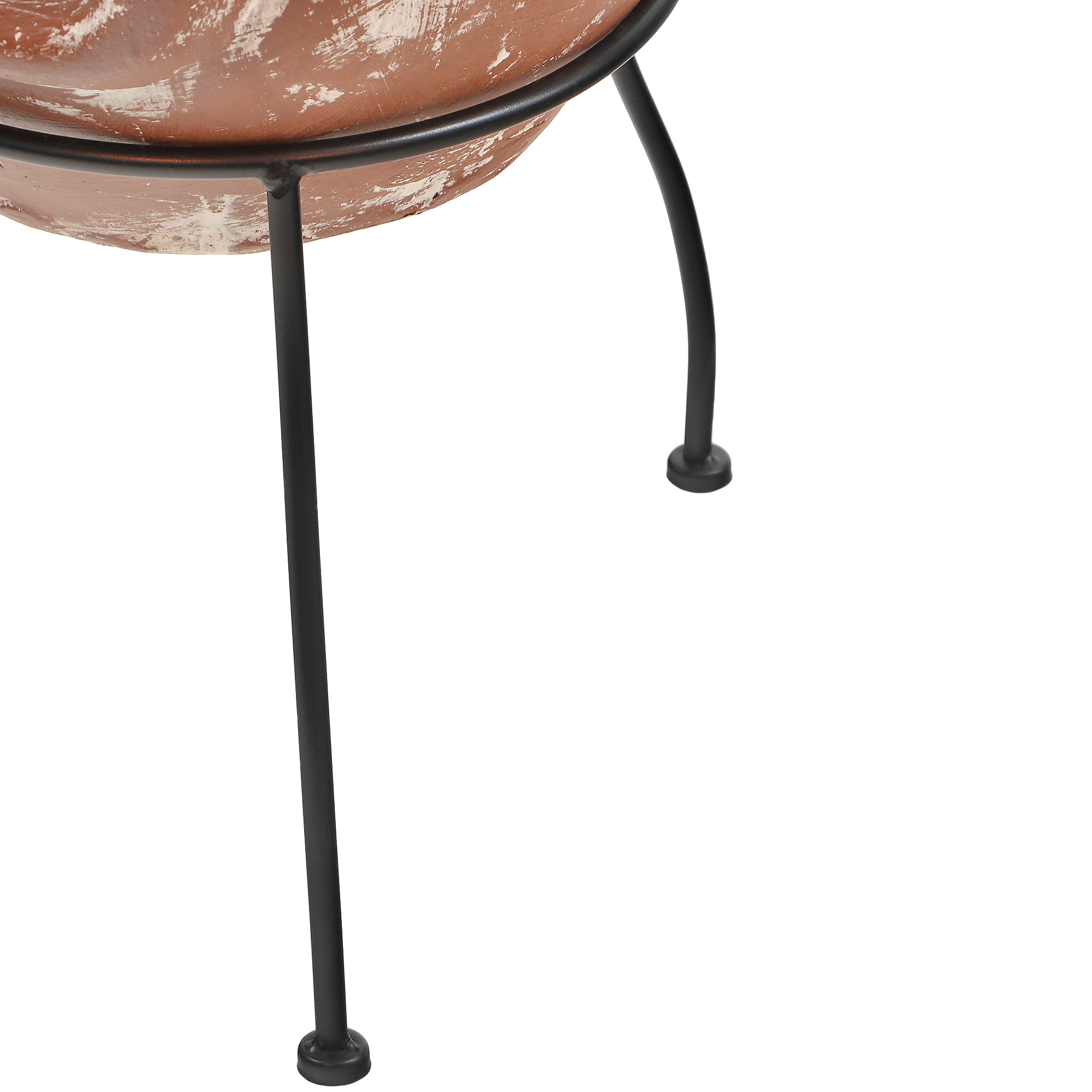 фото Камин садовый koopman bbq на 3х ножках 34,7x34,6x61 см