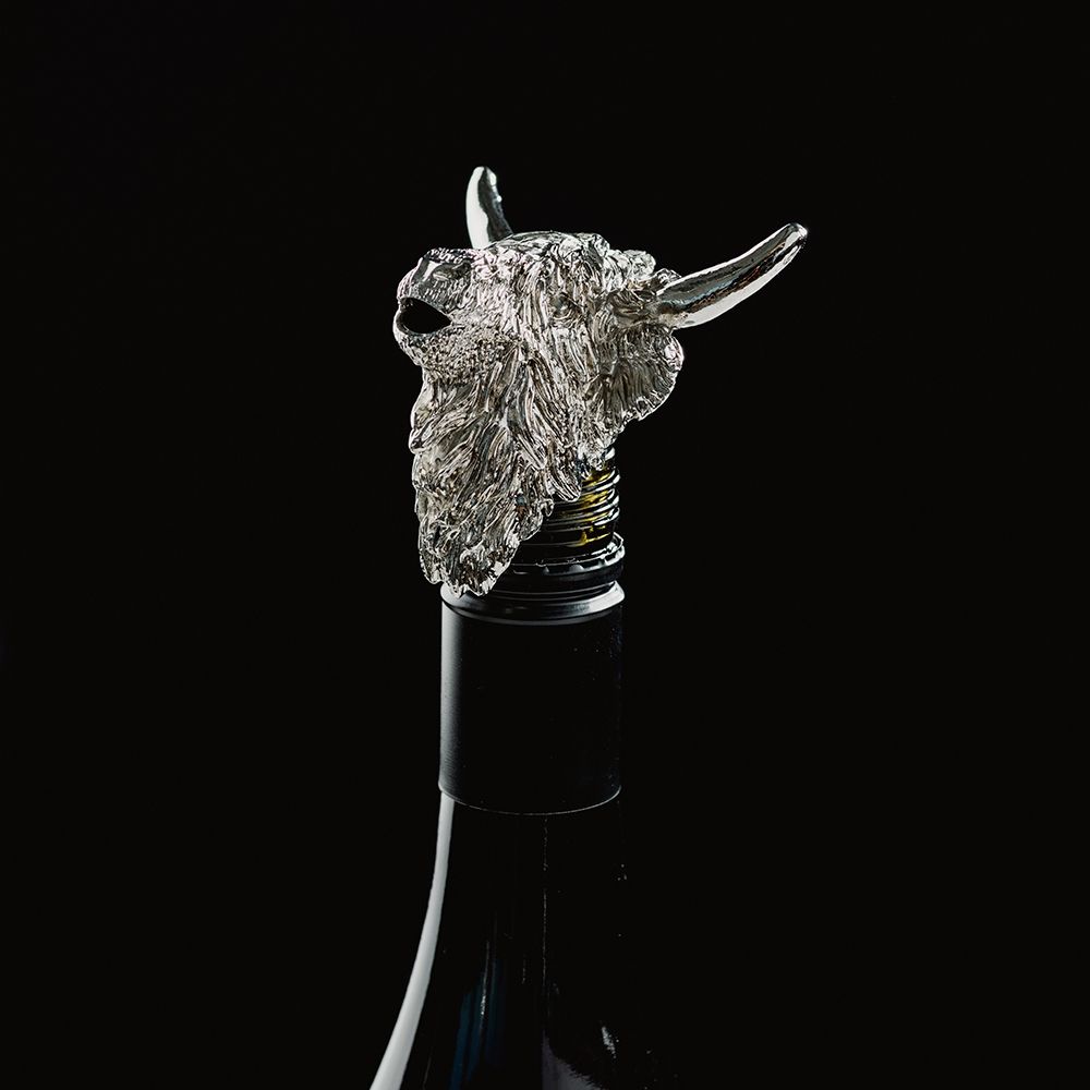 Система для разлива вина The Just Slate Company Высокогорный бык, цвет серебристый - фото 2