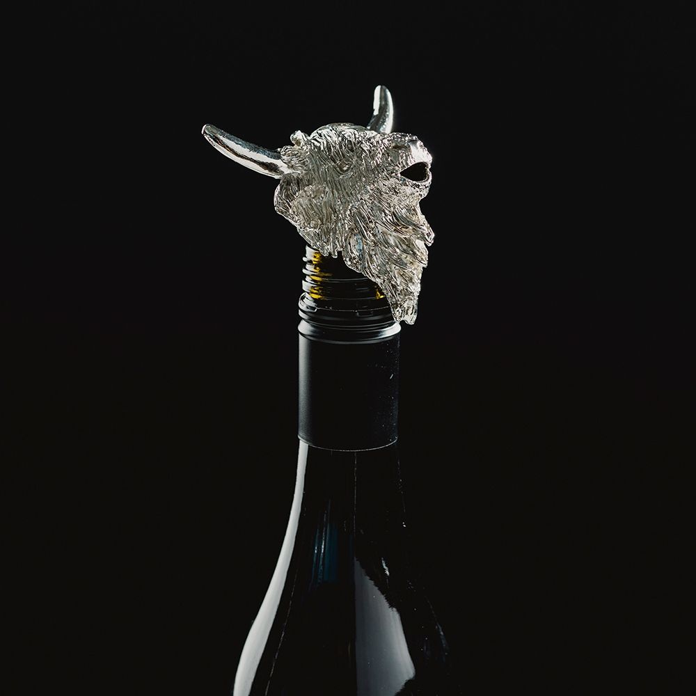 Система для разлива вина The Just Slate Company Высокогорный бык, цвет серебристый - фото 3