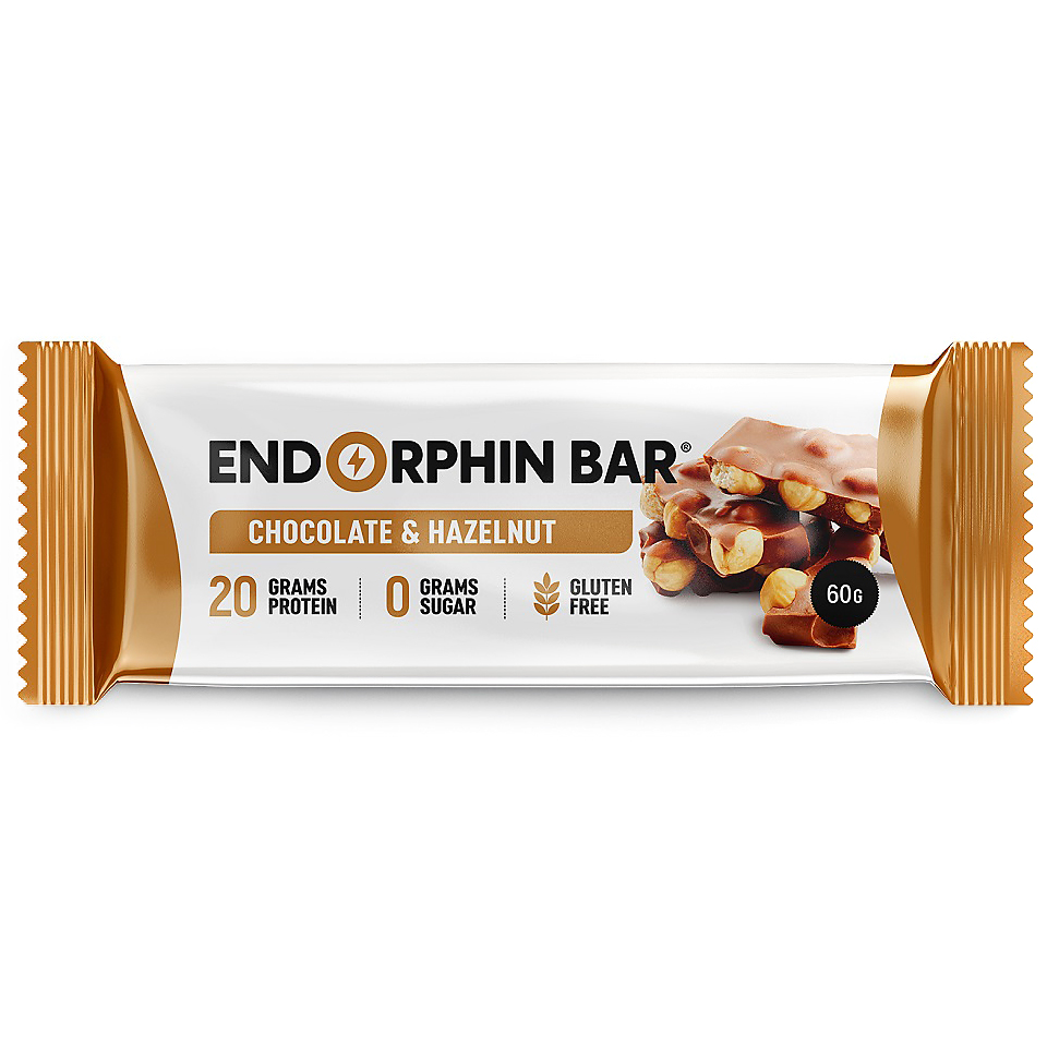 фото Батончик протеиновый endorphin bar шоколад, фундук 60 г