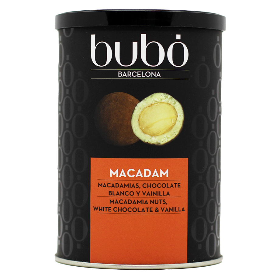 Конфеты Bubo Орех макадамия в белом шоколаде 190 г