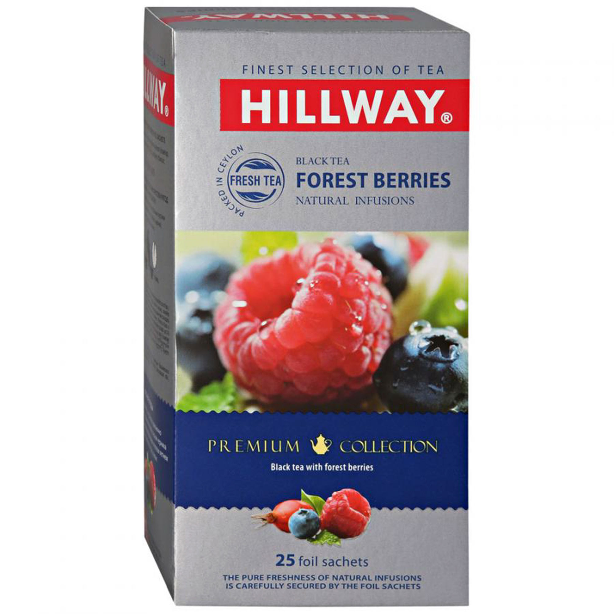 Чай черный Hillway Forest Berries 25х1,5 г