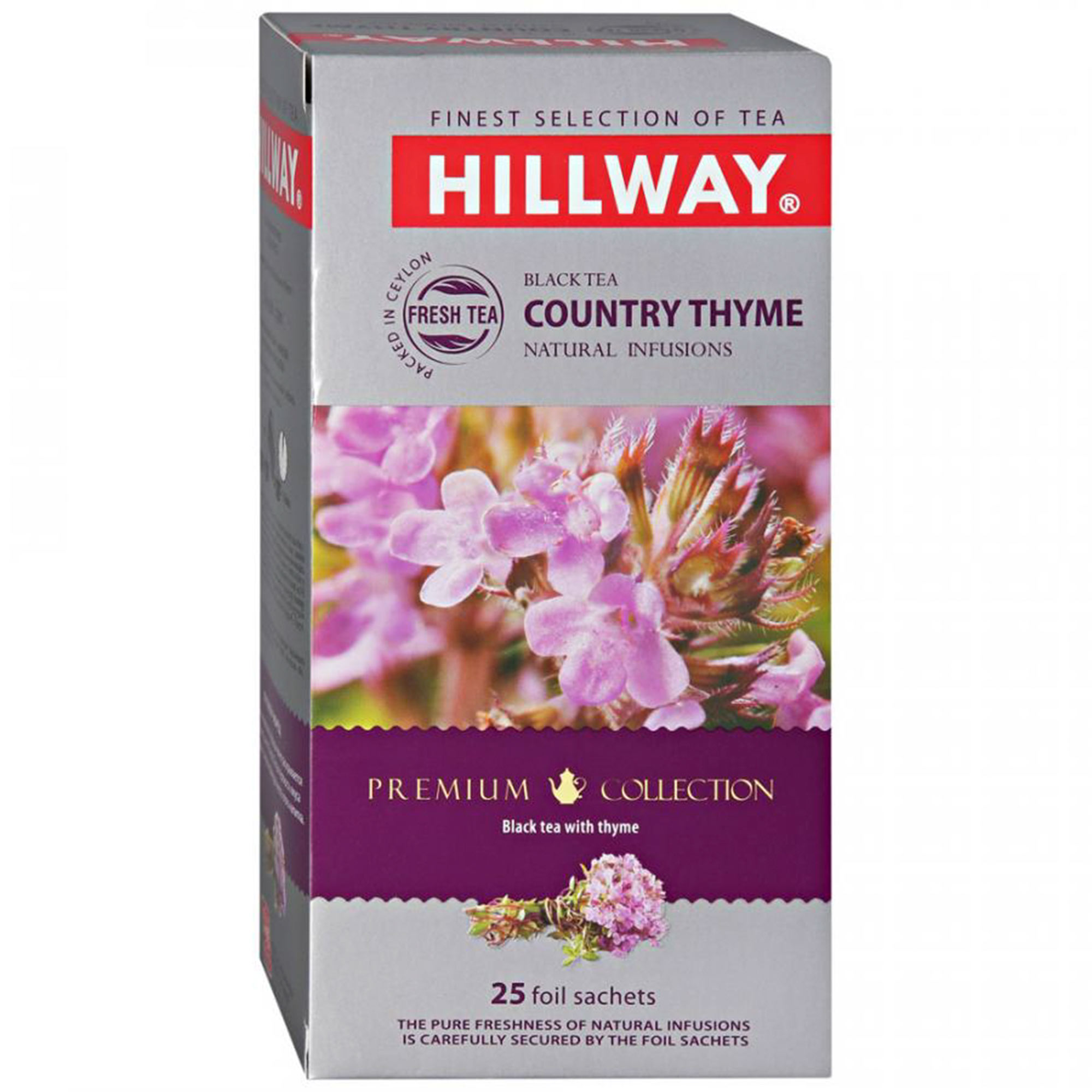 Чай черный Hillway Country Thyme 25х1,5 г
