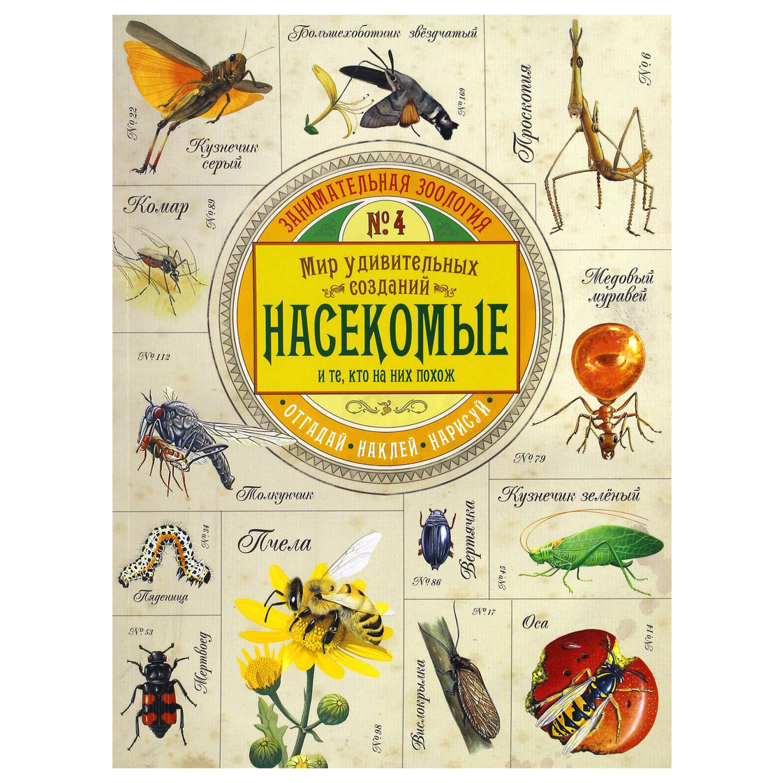 фото Книга лабиринт пресс занимательная зоология. насекомые