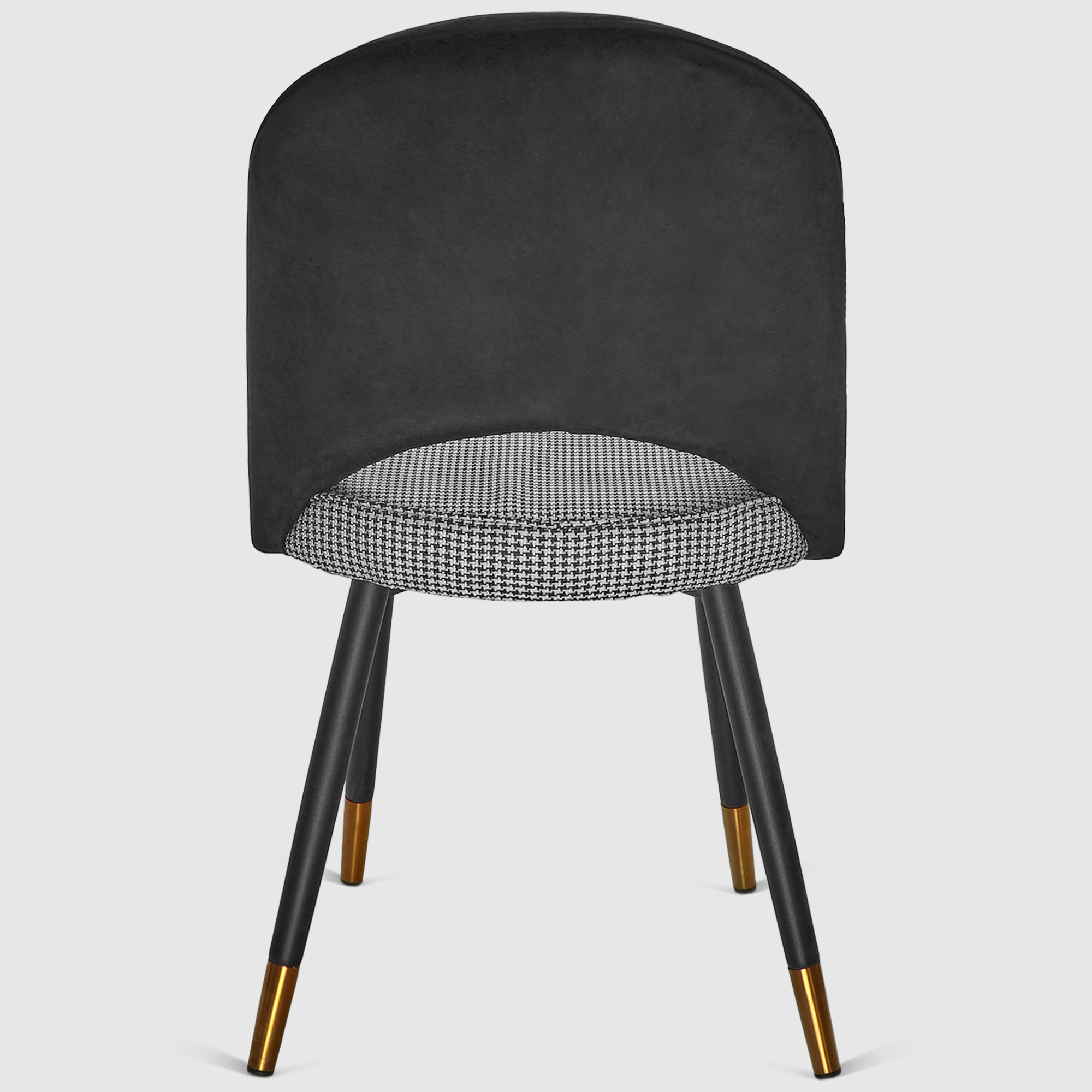 Купить Кресло Bazhou Business черно-серый 51х49х84 см