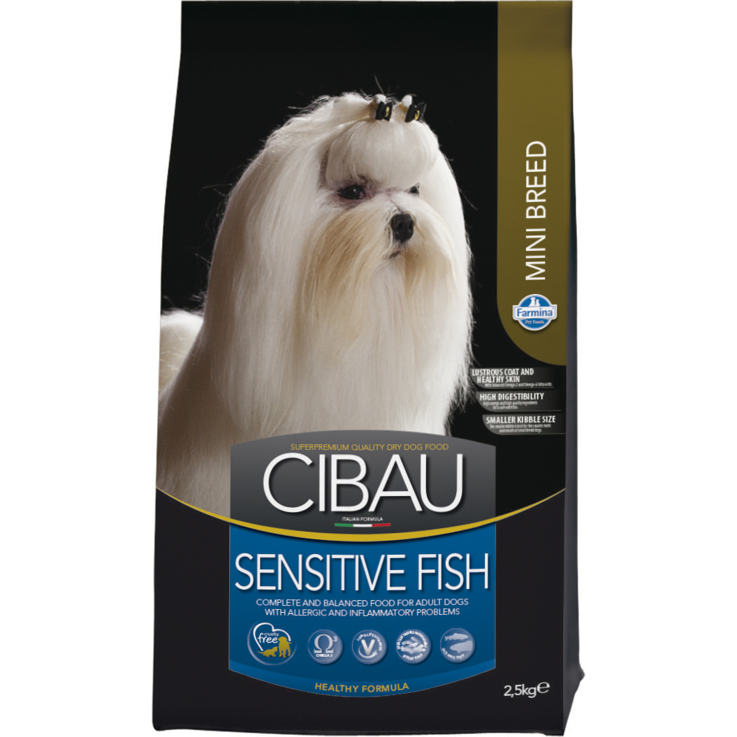 фото Корм для собак farmina cibau sensitive fish мелких пород 2,5 кг