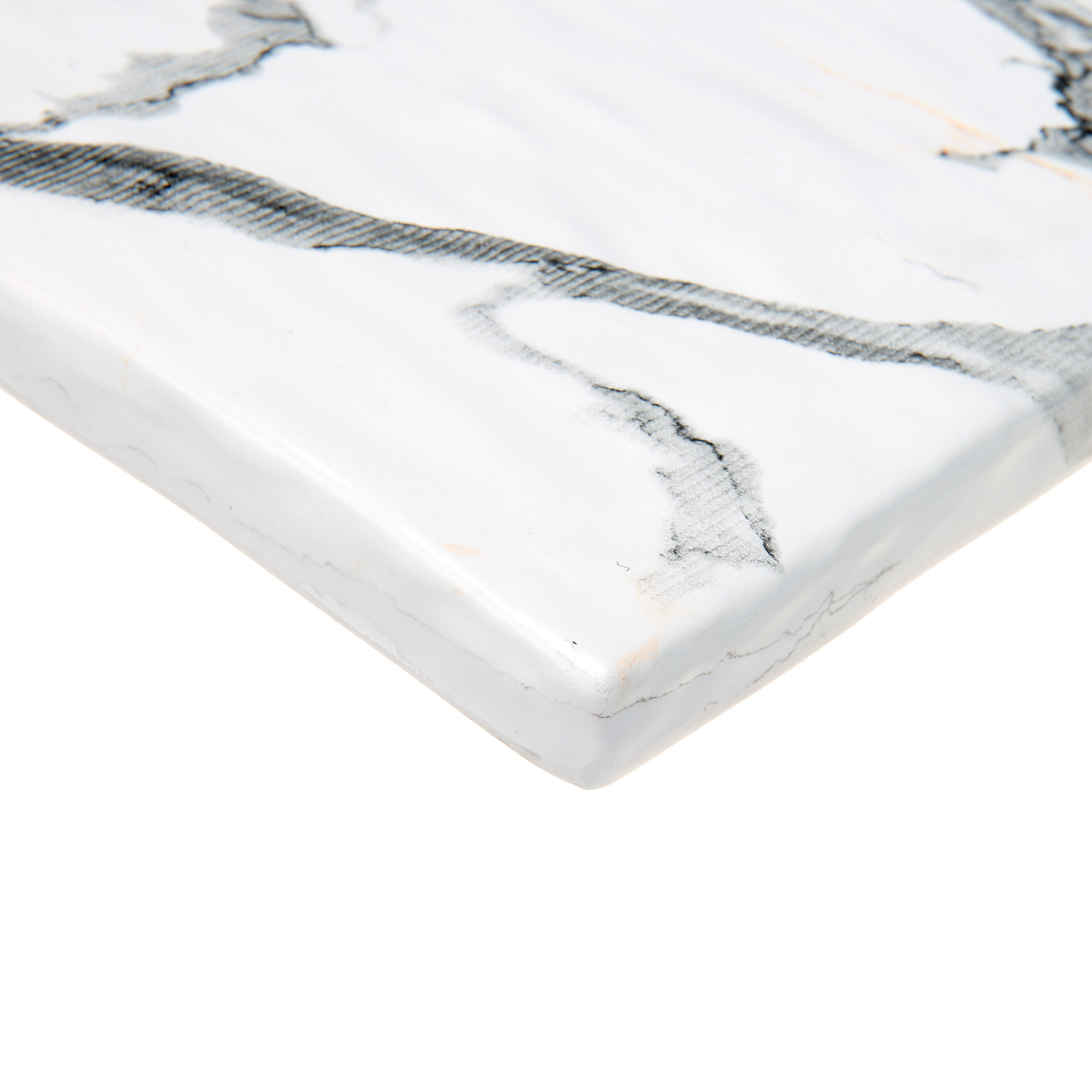 фото Блюдо kulsan white marble 53х16,3 см