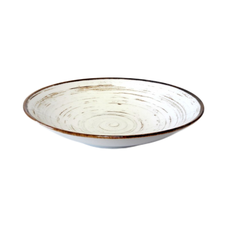 фото Тарелка глубокая porcelana bogucice alumina nostalgia white 22 см