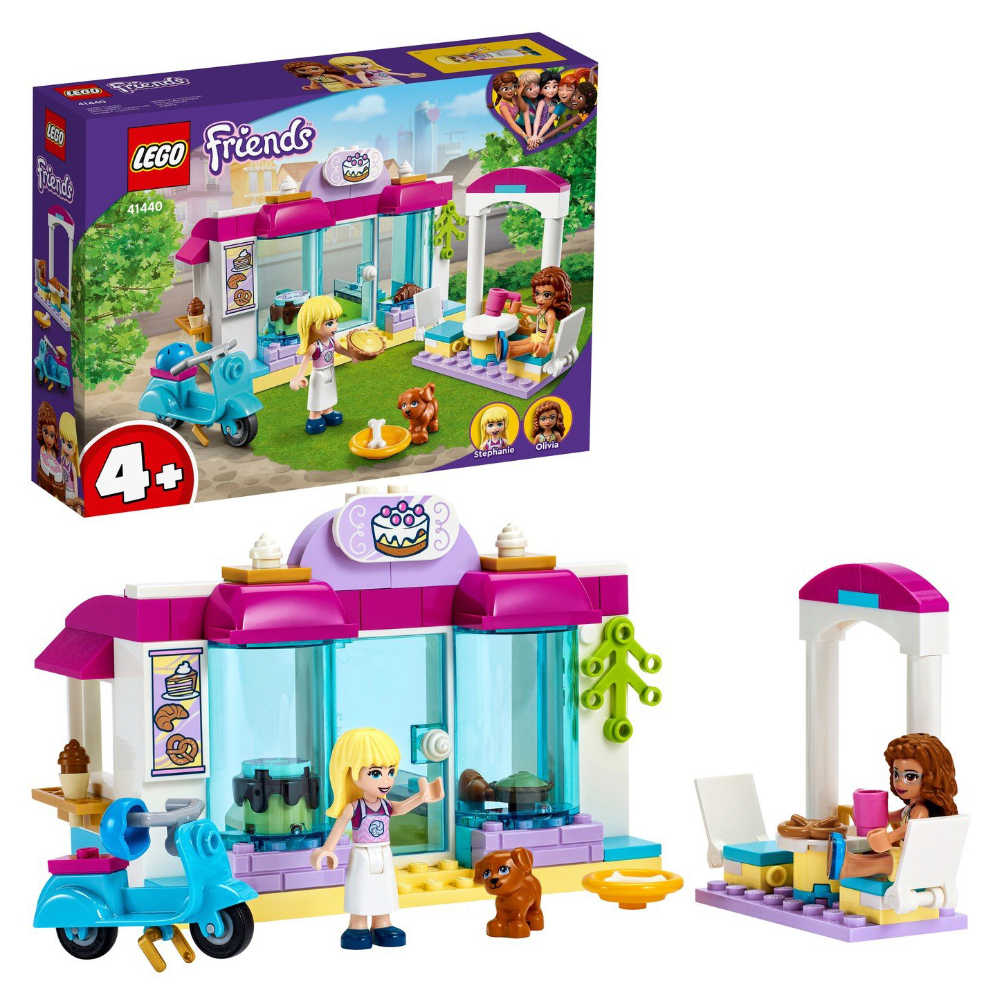 фото Конструктор lego friends пекарня хартлейк-сити 41440