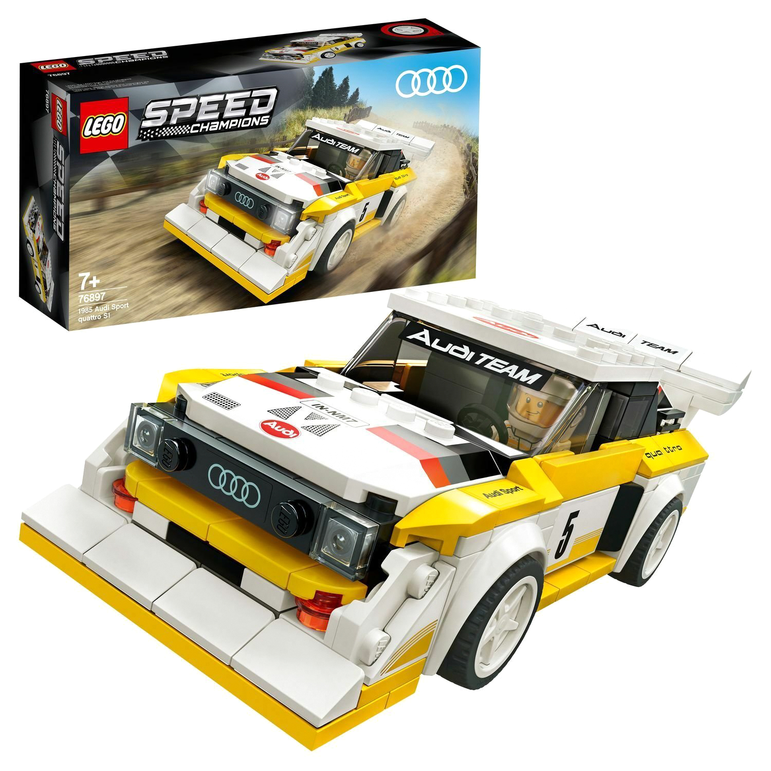 фото Конструктор lego speed champions 1985 audi sport quattro s1 76897