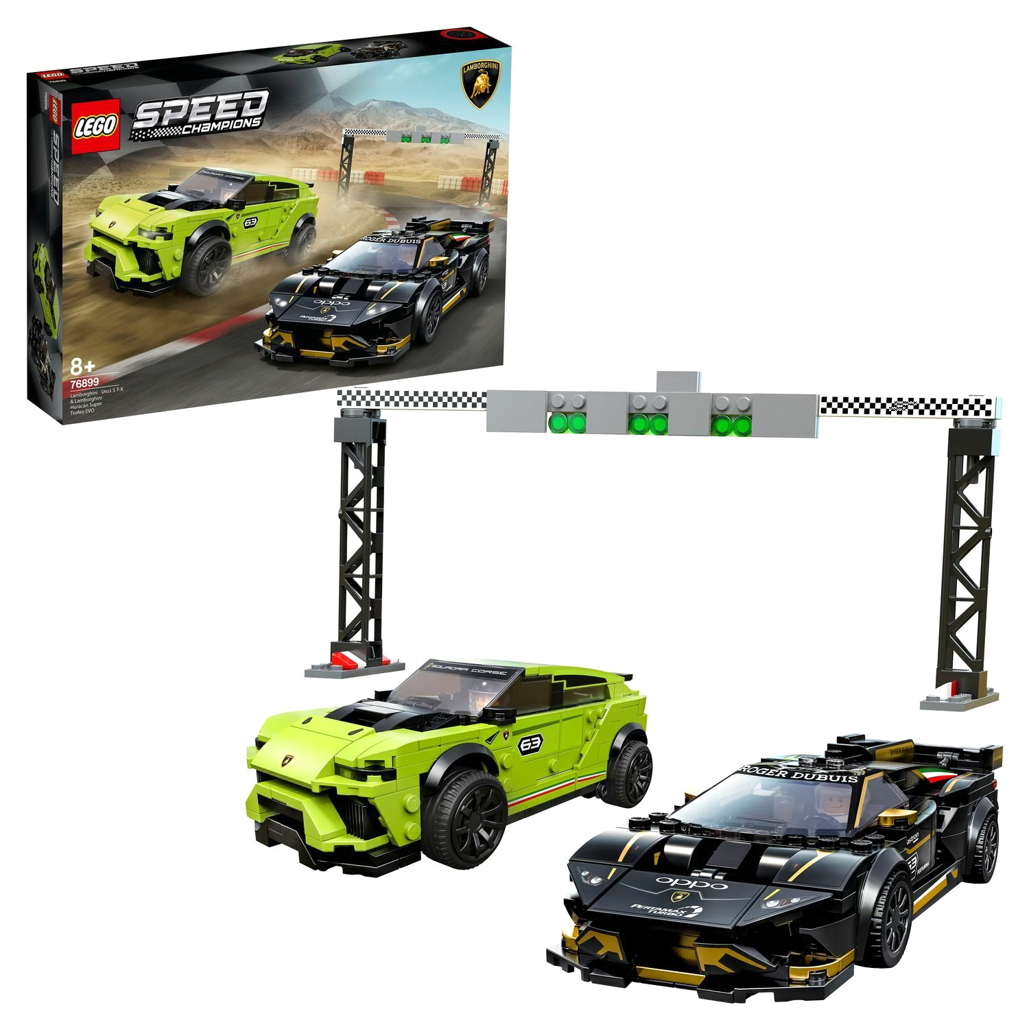 фото Конструктор lego speed champions lamborghini urus st-x lamborghini huracan super trofeo evo 76899