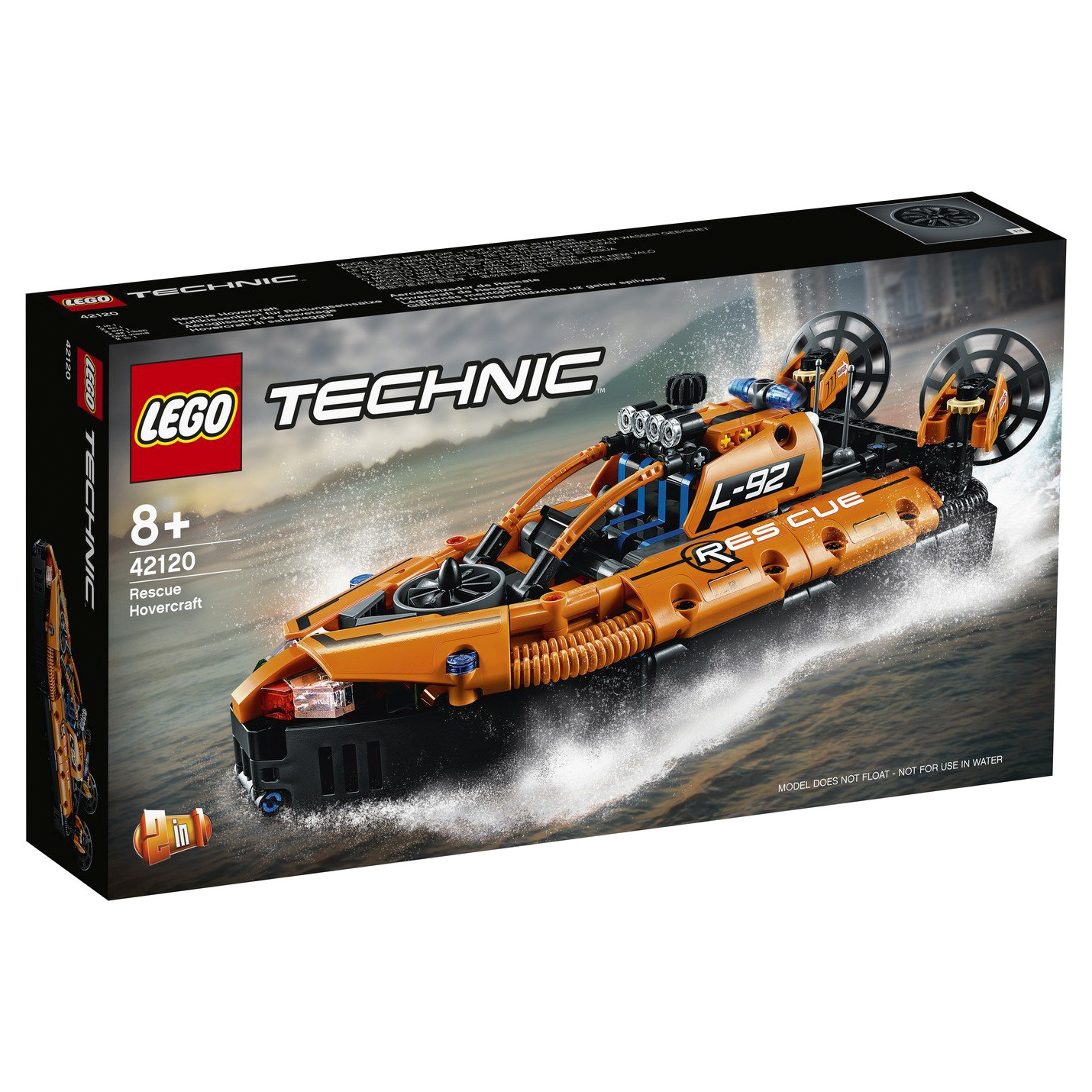 фото Конструктор lego technic спасательное судно на воздушной подушке 42120