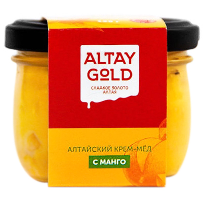 

Крем-мед Altay Gold с манго, 125 г