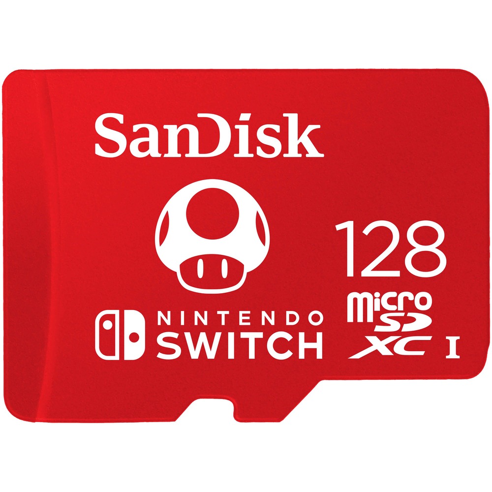 Карта памяти Sandisk microSDXC 128Gb Nintendo Cobranded