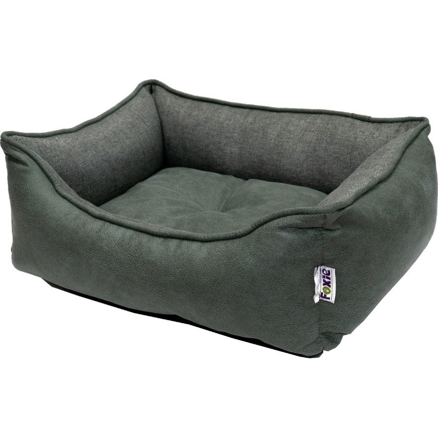 Лежак для животных Foxie Color 60x50x18 см зеленый, размер для малых пород, для средних пород - фото 1