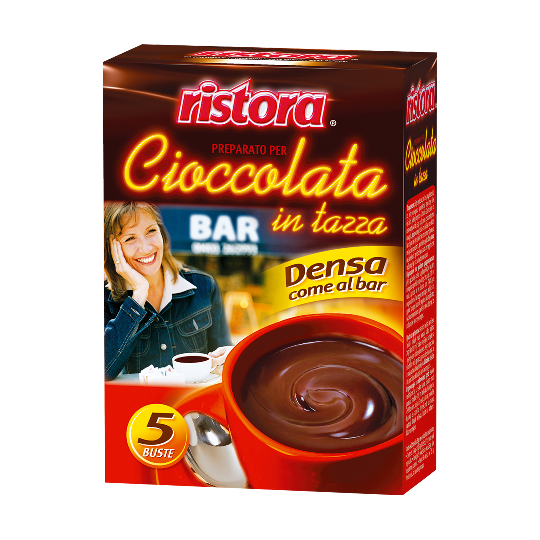 Горячий шоколад порционный RISTORA Bar, 125 г (5шт Х 25г)