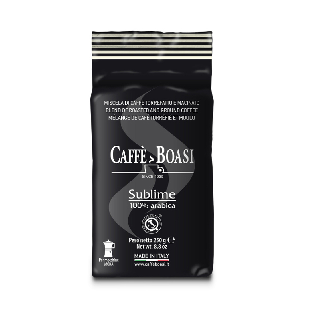 фото Кофе молотый caffe boasi sublime 100% arabica, 250 г