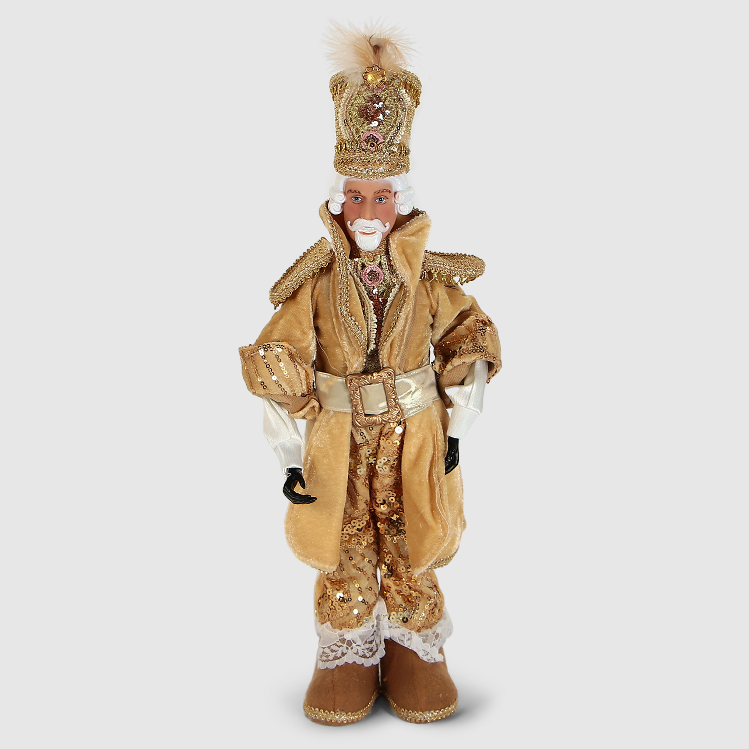 фото Новогодний декор sote toys щелкунчик в золотой одежде 50 см