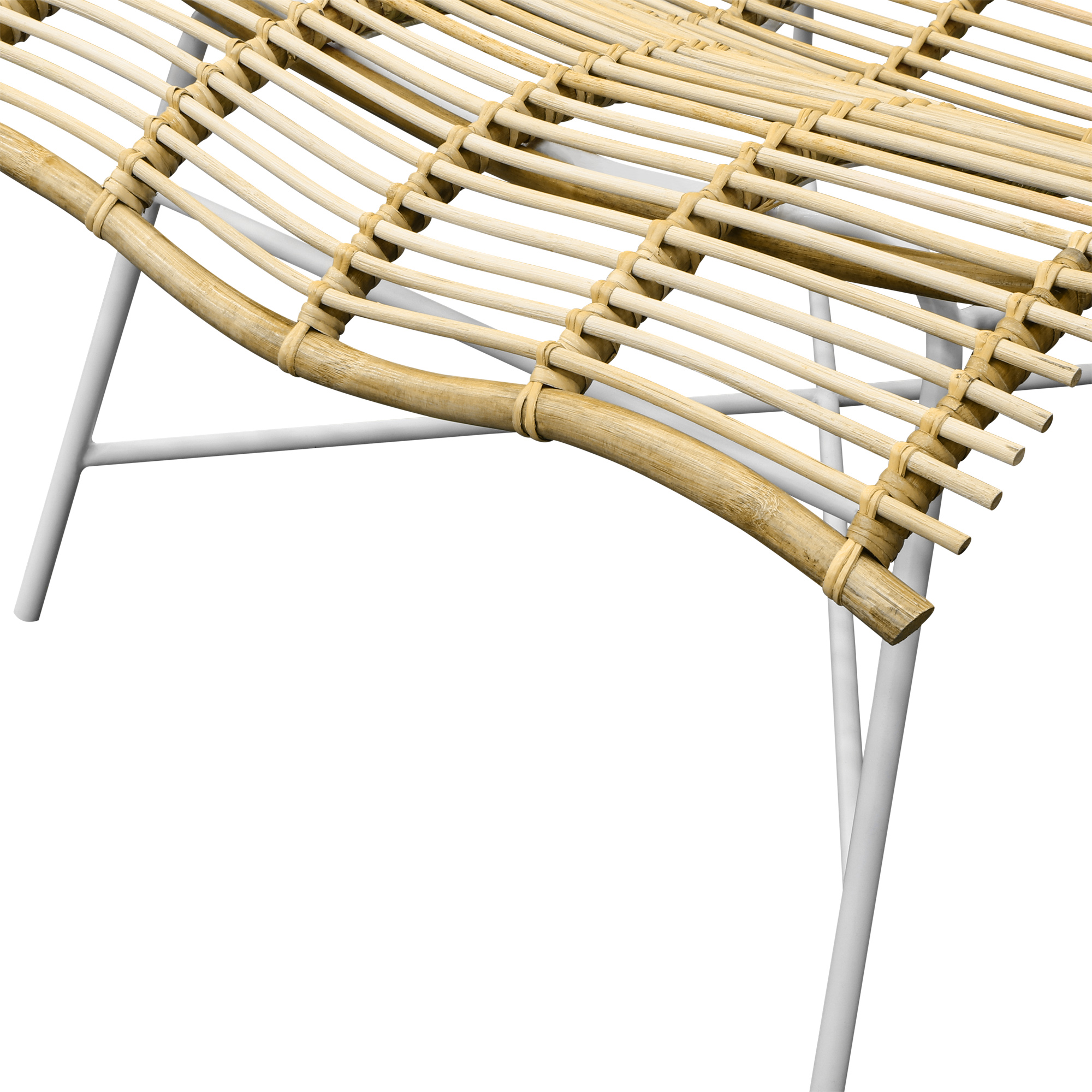фото Комплект мебели rattan grand nuvali шезлонг с подставкой для ног