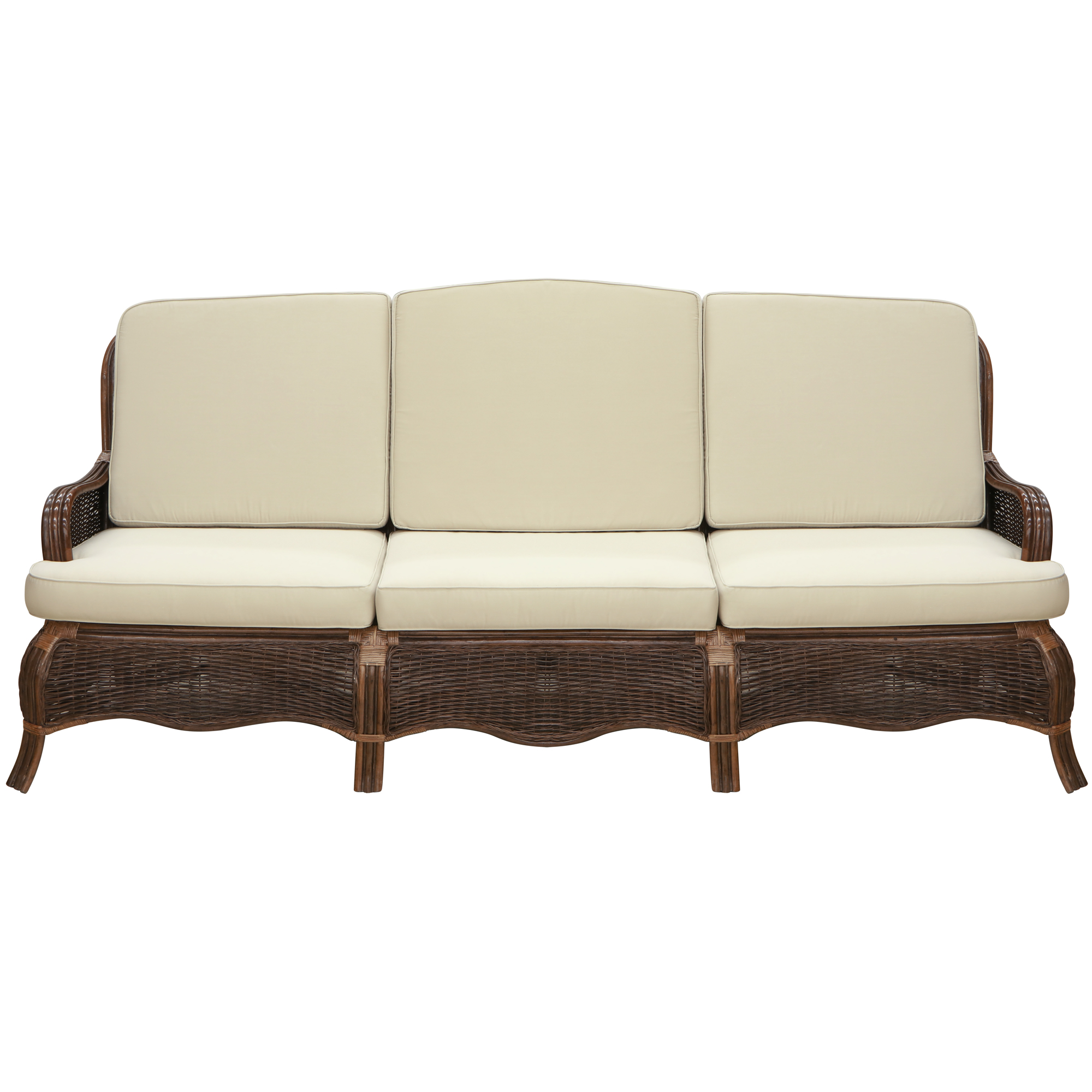 Комплект мебели Rattan grand Manchester medium brown с подушками 5 предметов, цвет коричневый - фото 2