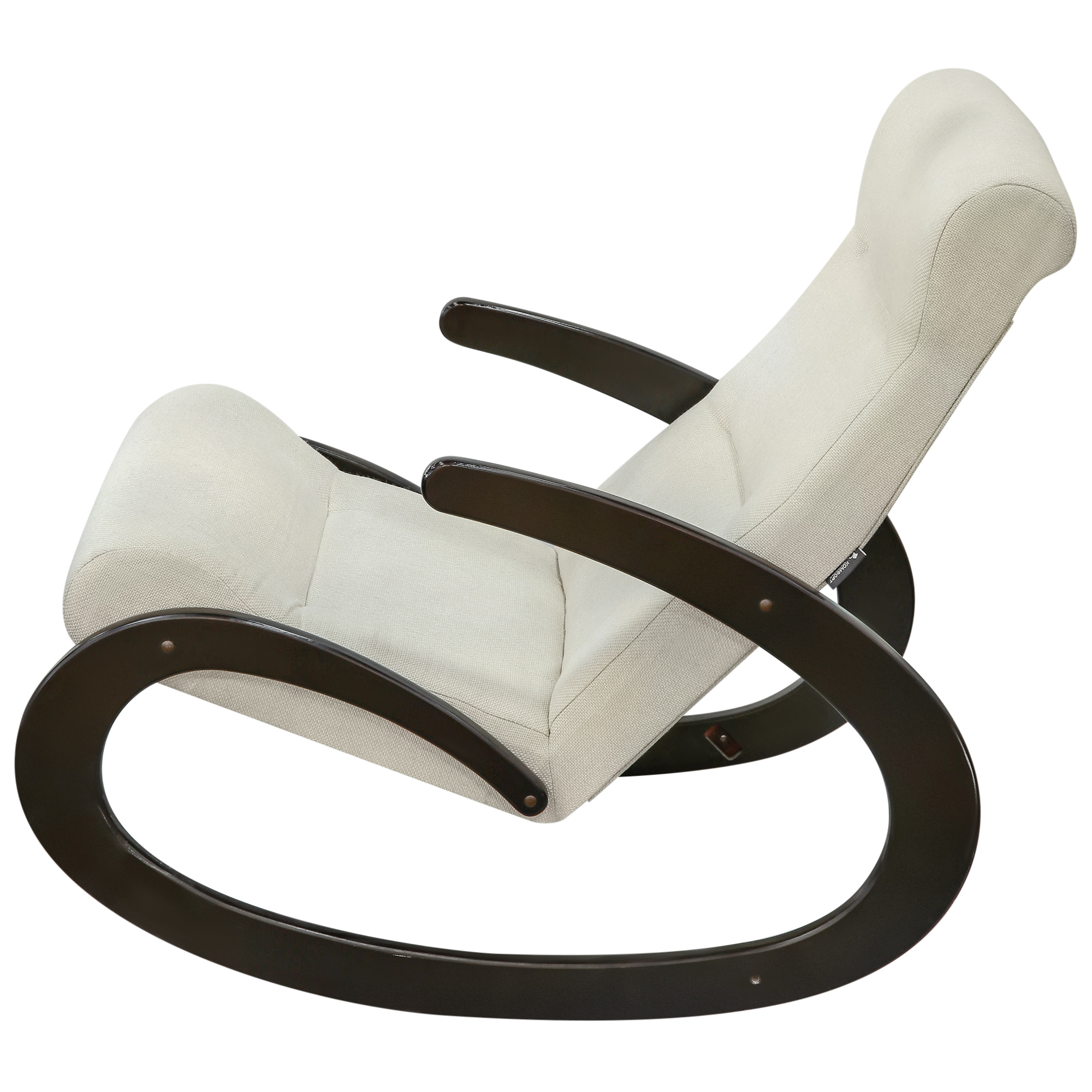 Кресло-качалка Комфорт-мебель Кимберли венге, цвет тёмно-коричневый - фото 2