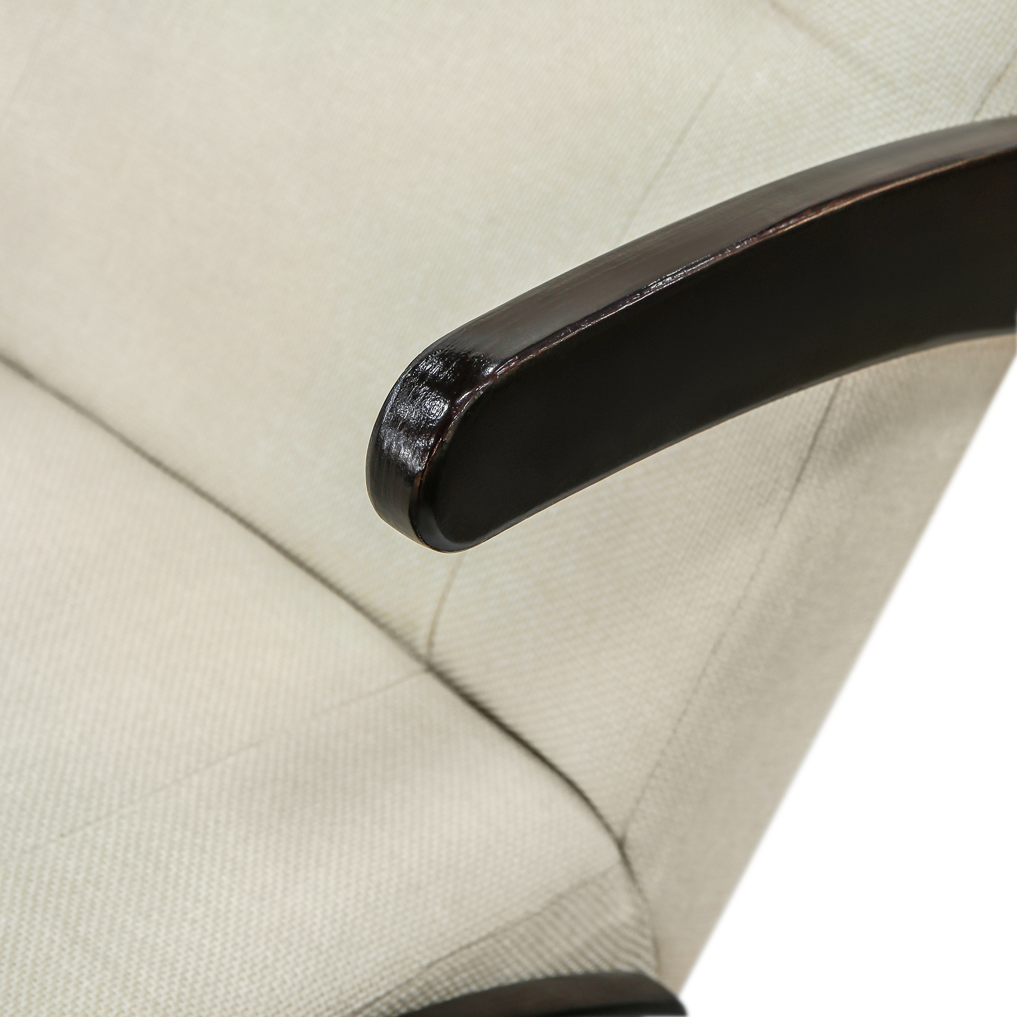 Кресло-качалка Комфорт-мебель Кимберли венге, цвет тёмно-коричневый - фото 5