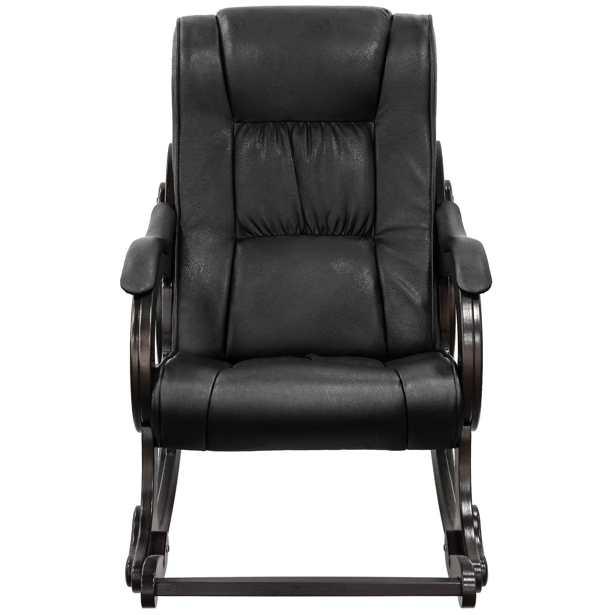 Кресло-качалка Комфорт-мебель Патрисия венге дунди 109, цвет тёмно-коричневый - фото 3