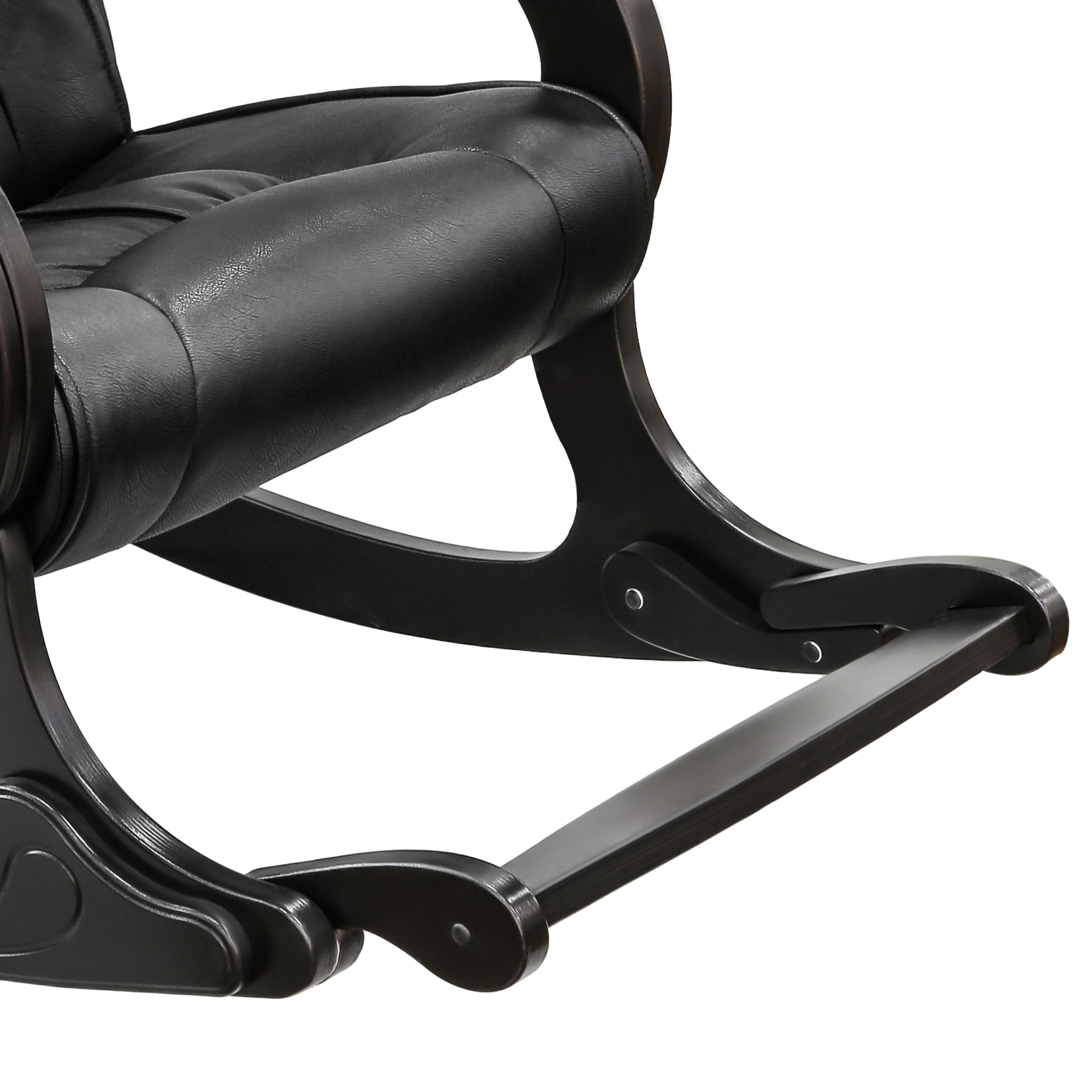 Кресло-качалка Комфорт-мебель Патрисия венге дунди 109, цвет тёмно-коричневый - фото 5