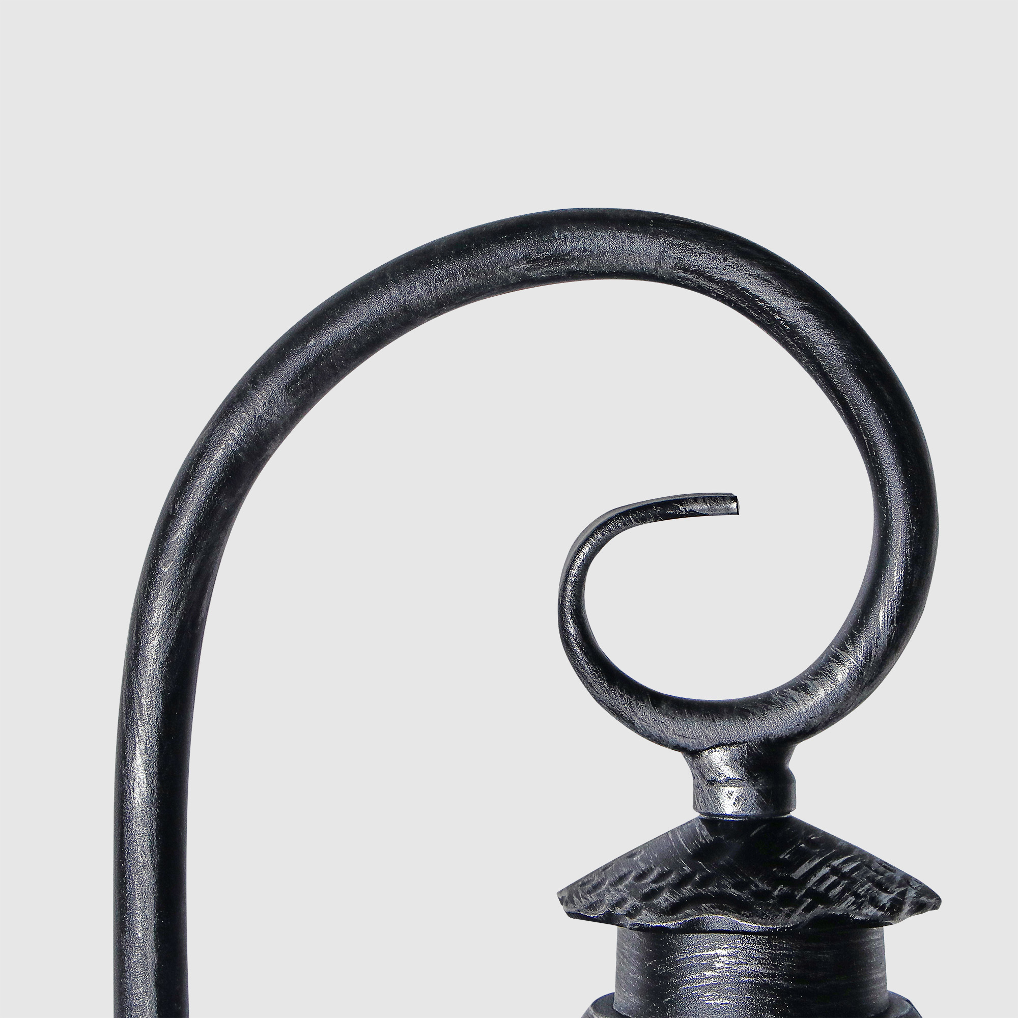 Светильник настенный Amber Lamp 8732А садовый, черное серебро, цвет прозрачный - фото 3