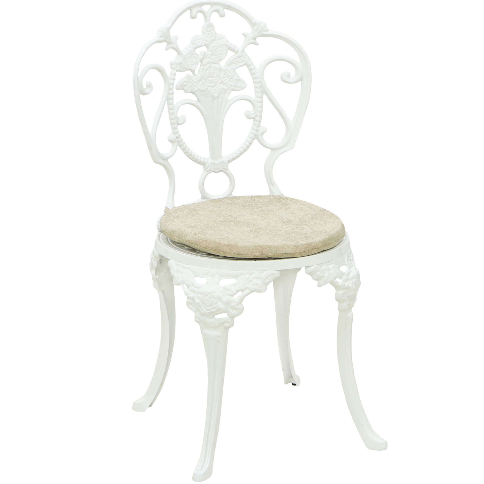 Комплект мебели  Lofa bistro 3 предмета, цвет белый, размер 52х40х89 см - фото 3