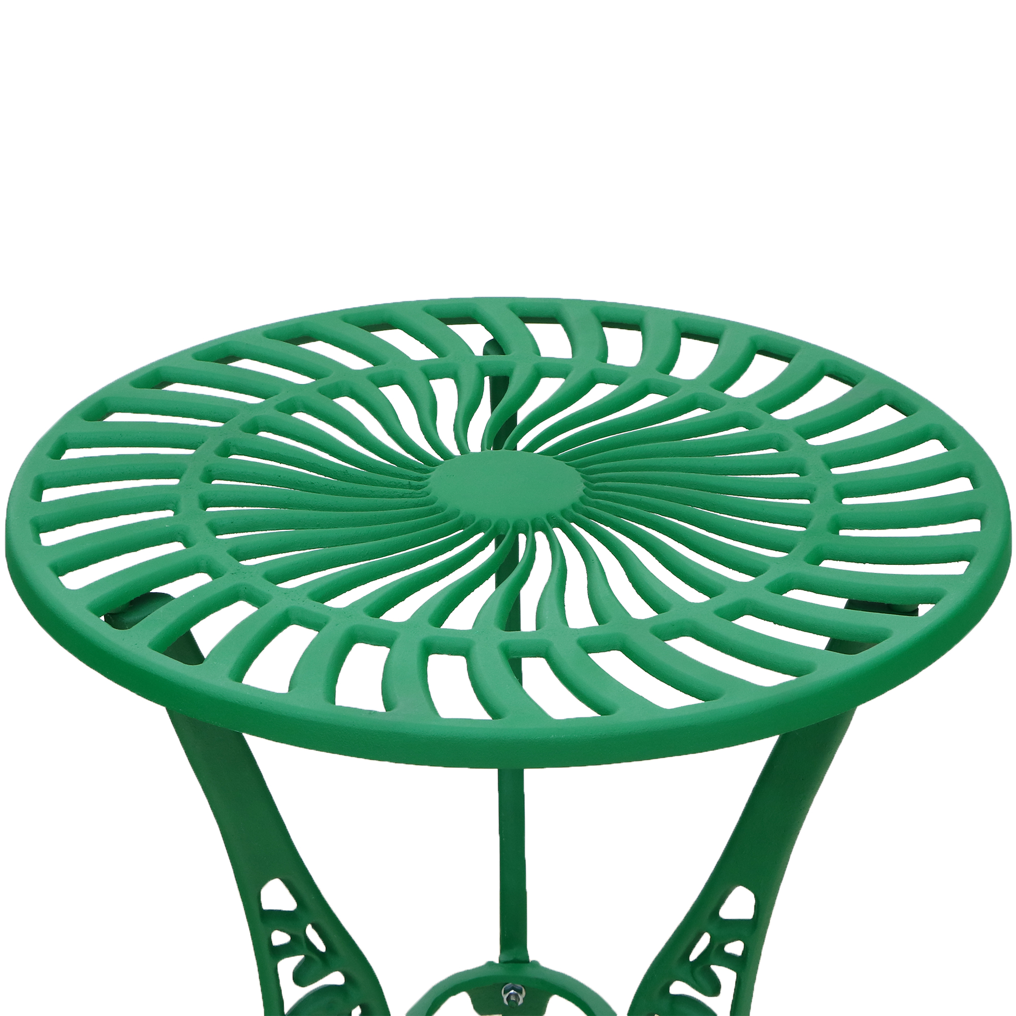 Комплект мебели Lofa bistro 3 предмета зеленый - фото 4