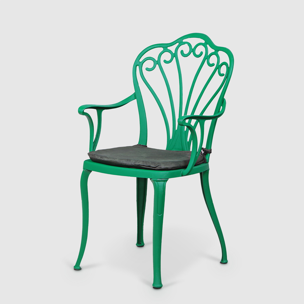 Комплект мебели Lofa 3 предмета зеленый, цвет черный, размер 65х65х80 см - фото 5