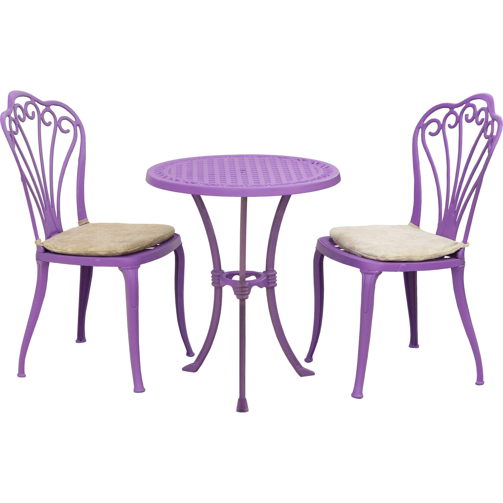 Комплект мебели Lofa стол+2 стула лаванда