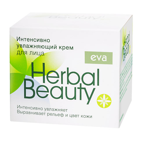 Интенсивно увлажняющий крем для лица Eva Herbal Beauty 50 мл - фото 1