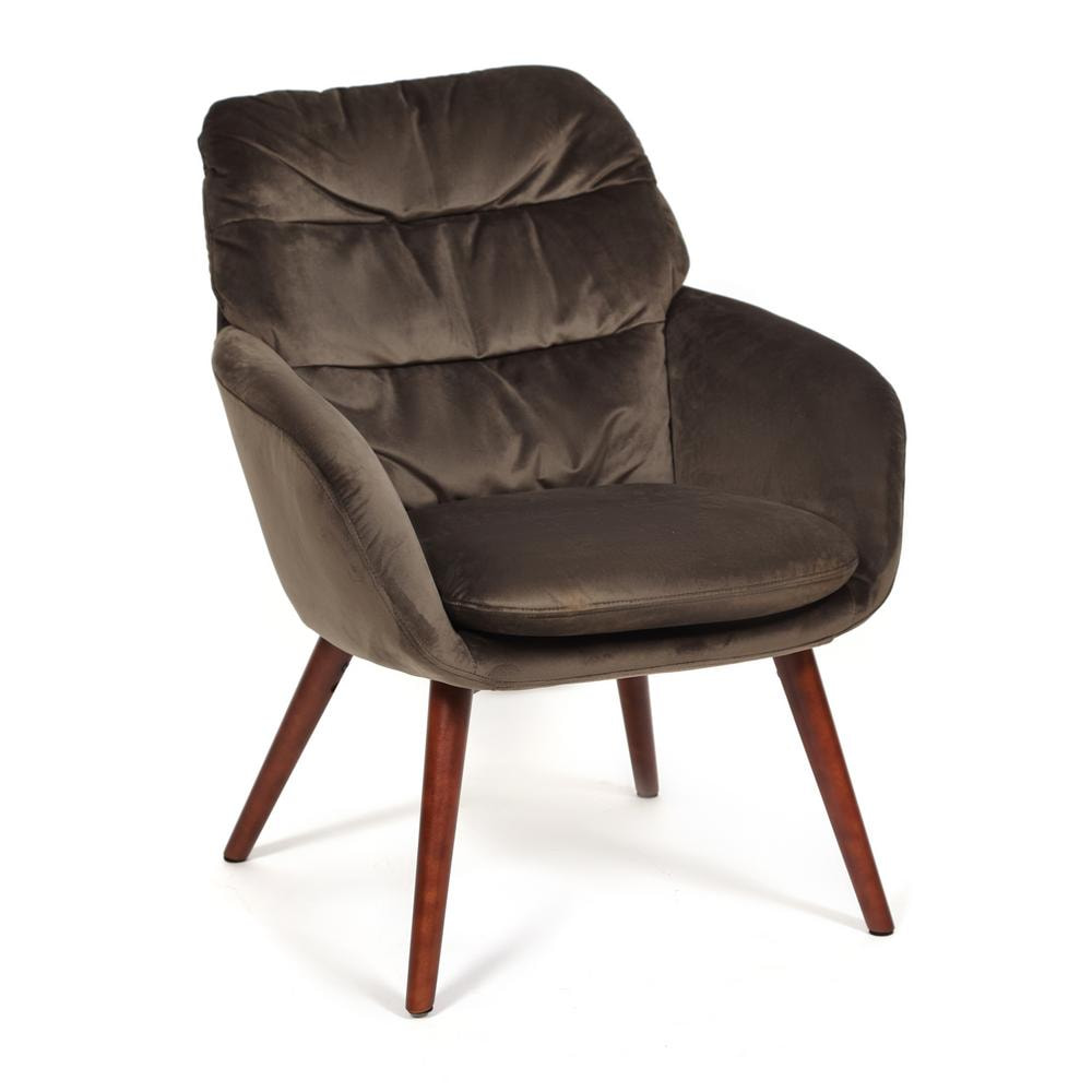 Кресло ТС 65х75х87 см коричневый - фото 1