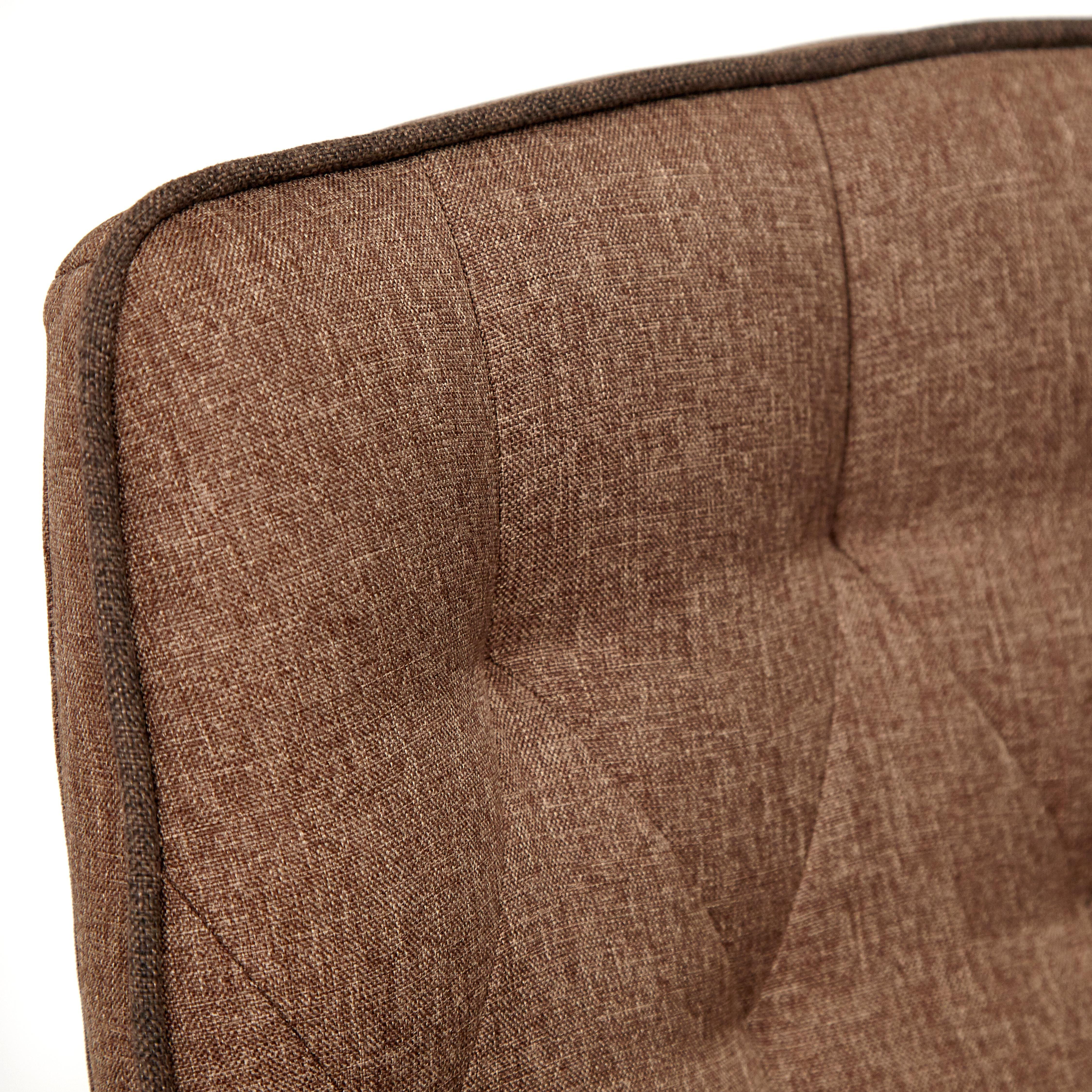 Купить Кресло ТС 64х47х132 см ткань коричневый 2