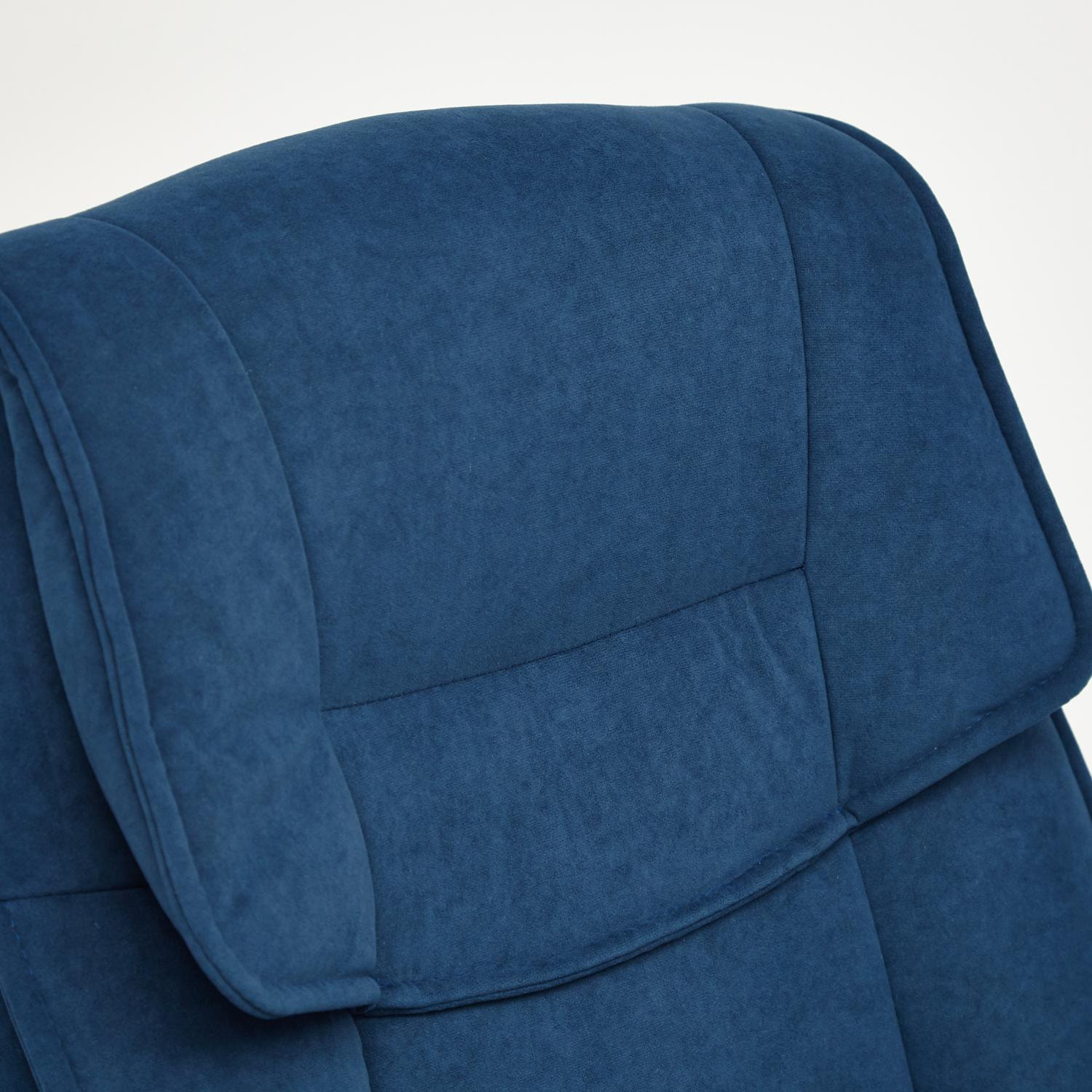 Купить Кресло ТС 65х53х129 см флок синий 5