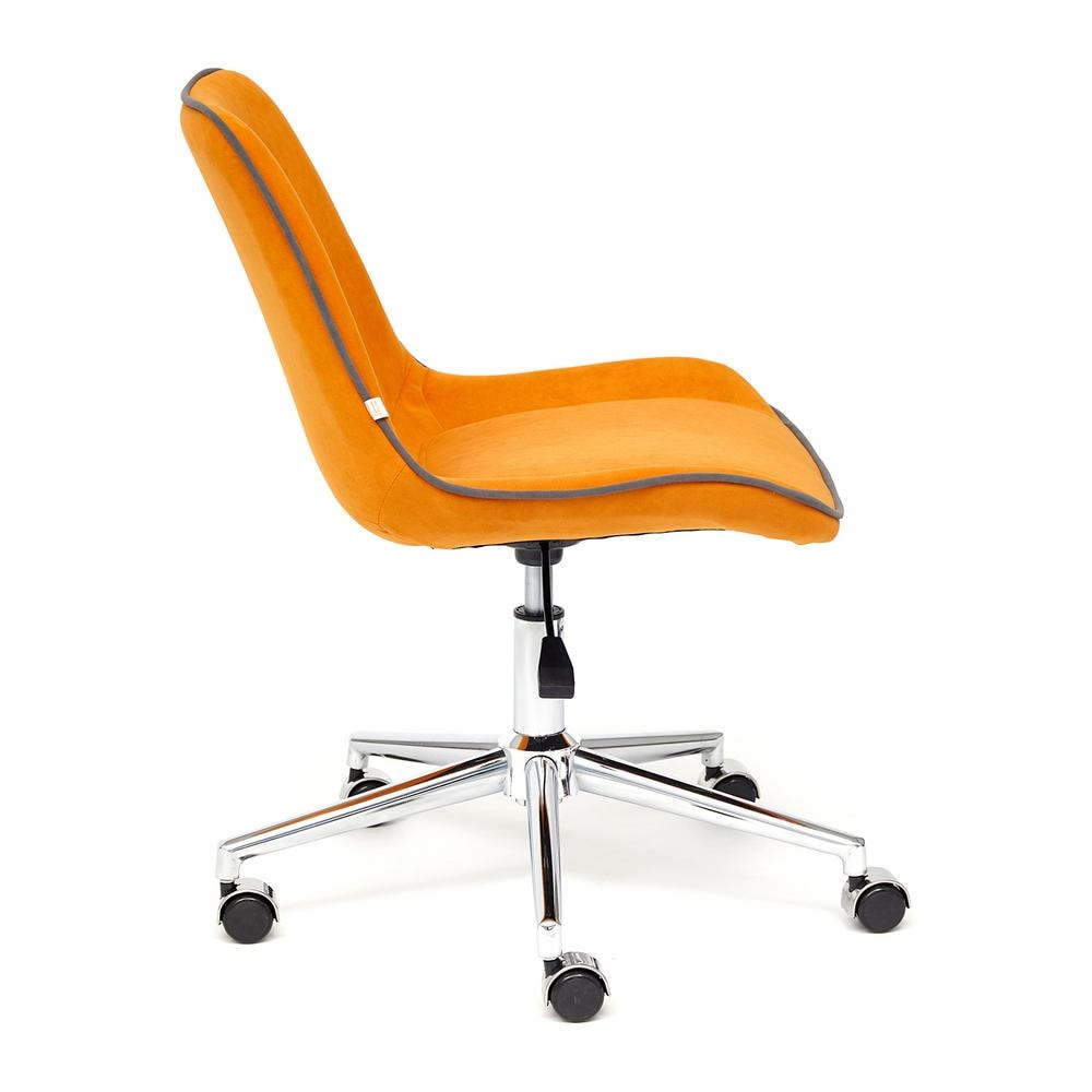 Купить Кресло ТС 52х40х97 см флок оранжевый 2