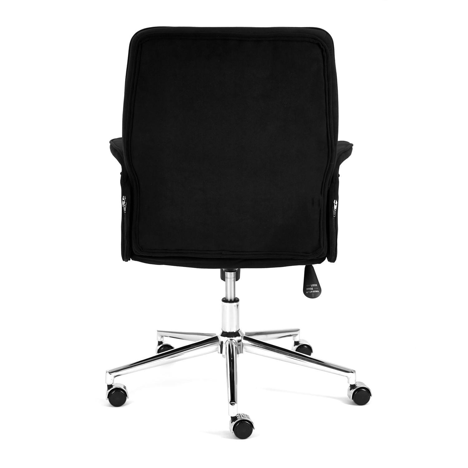 Купить Кресло ТС 64х45х128 см флок чёрный 4