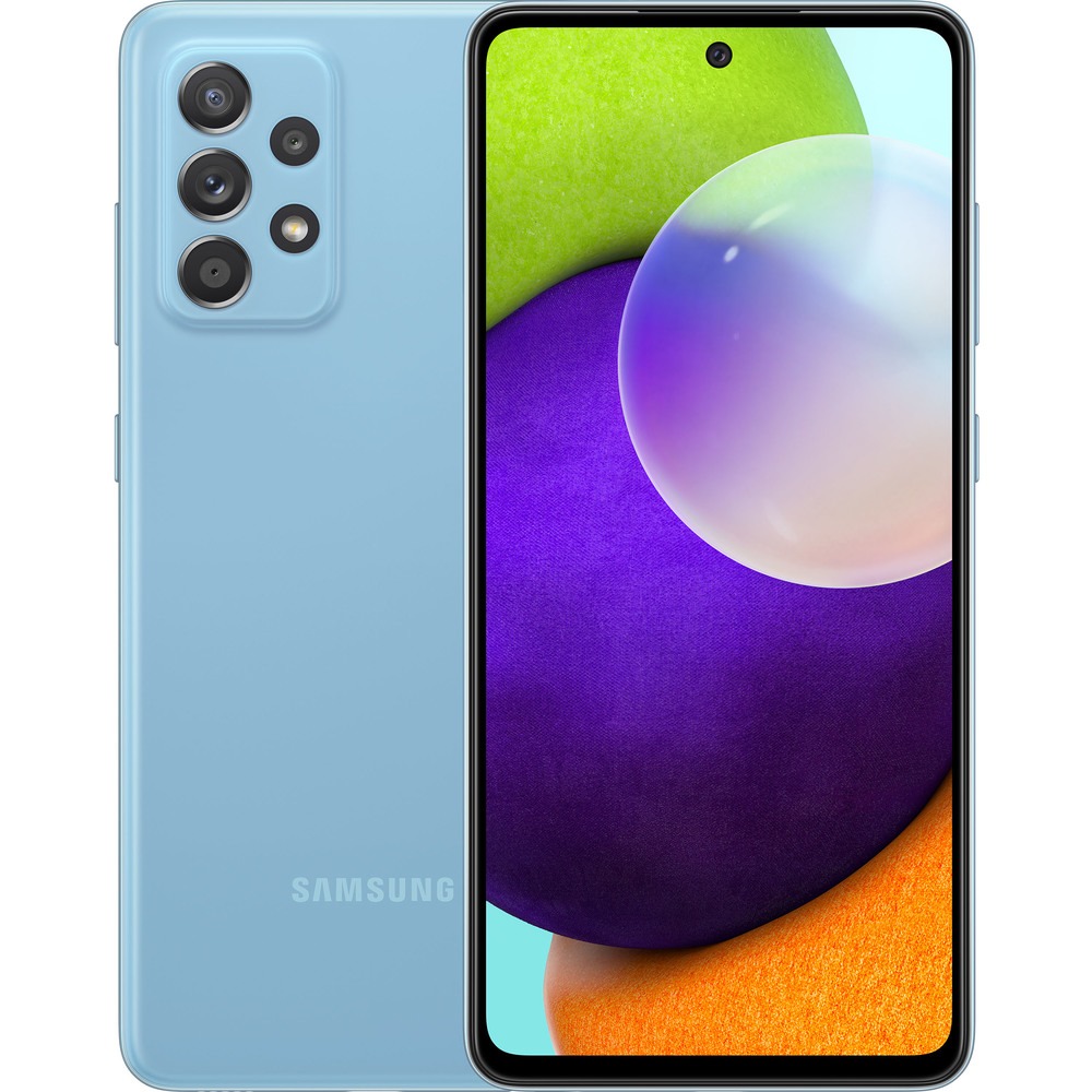 фото Смартфон samsung galaxy a52 256 гб синий