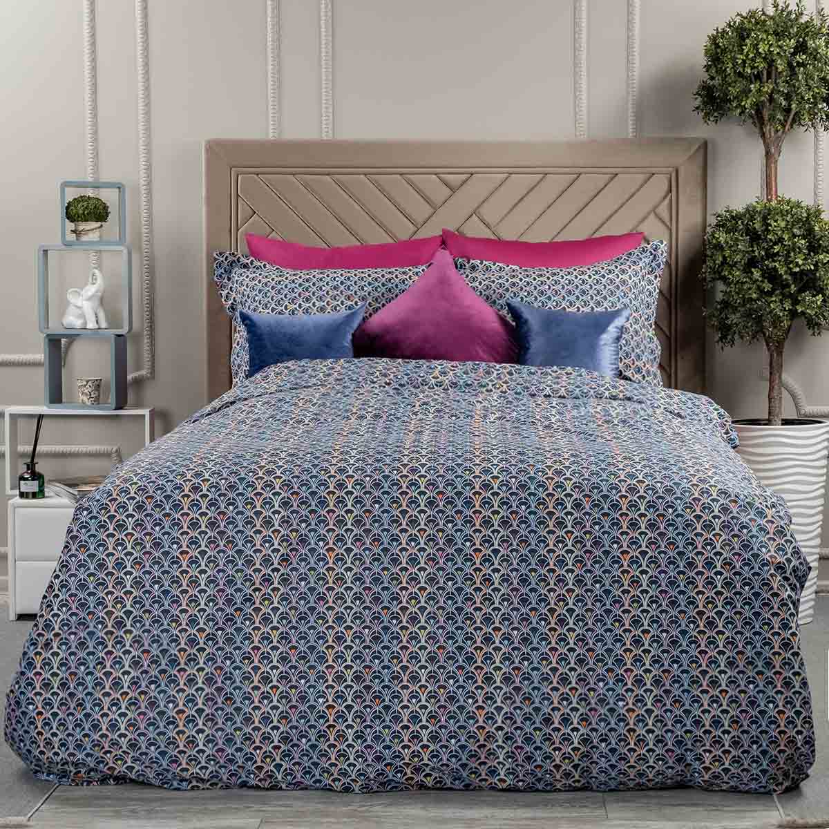 Комплект постельного белья Arya Home Alamode Luis Полуторный, цвет разноцветный, размер Полуторный - фото 1