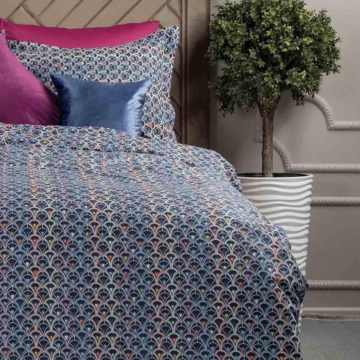 Комплект постельного белья Arya Home Alamode Luis Полуторный, цвет разноцветный, размер Полуторный - фото 2