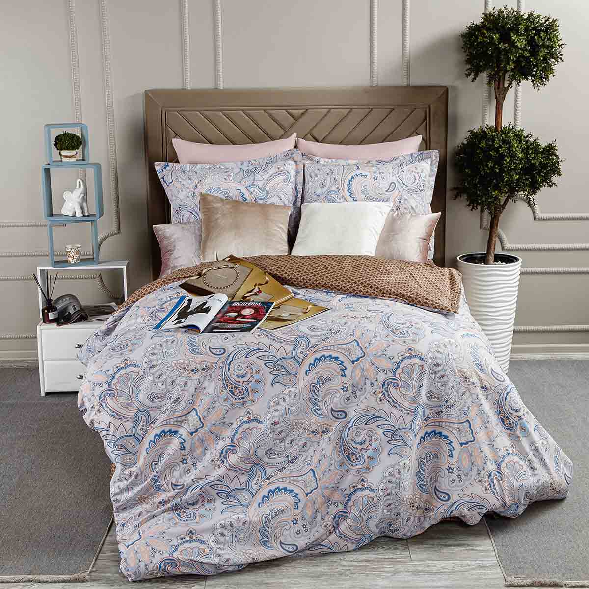 Комплект постельного белья Arya Home Simple Living Marquis Евро, цвет мультиколор, размер Евро - фото 1