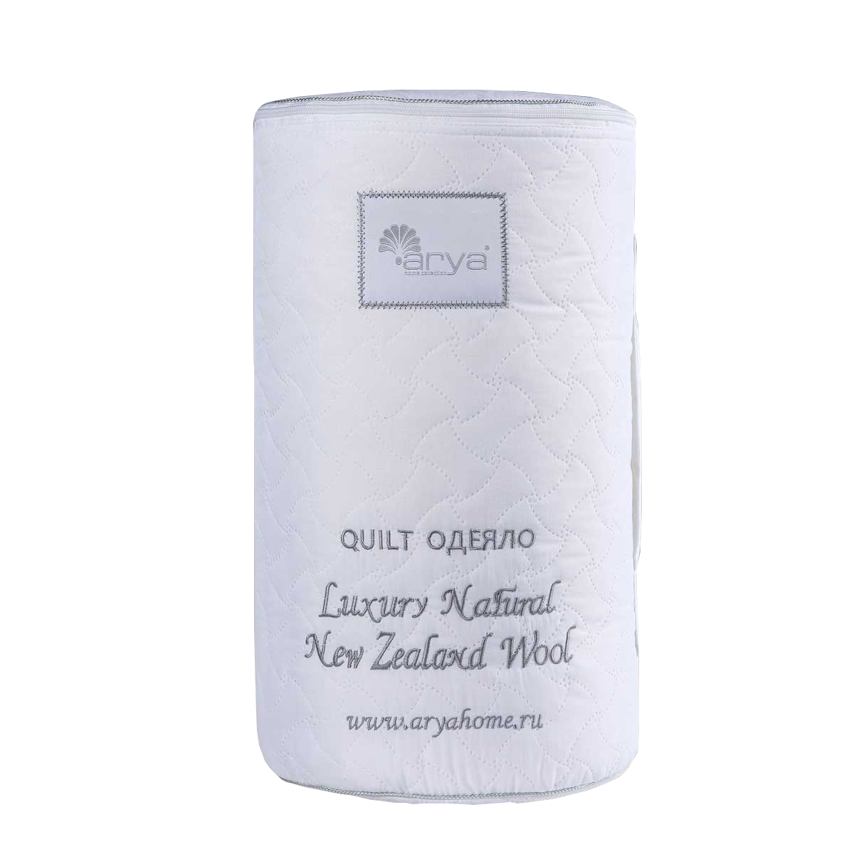 Одеяло Arya Home Zealand Wool белое 155х215 см, цвет белый - фото 3