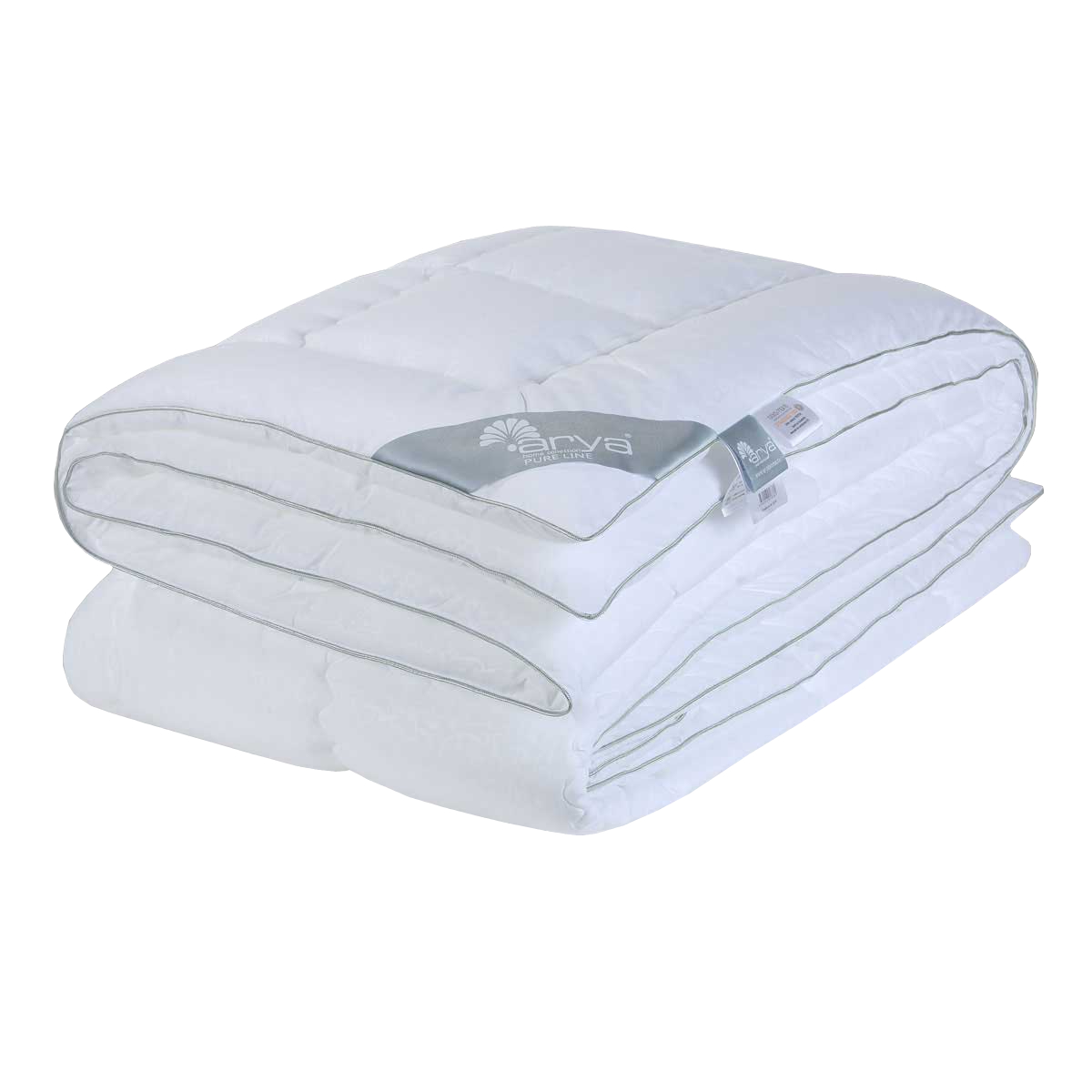 Одеяло Arya Home Pure Line Comfort белое 155х215 см, цвет белый - фото 1