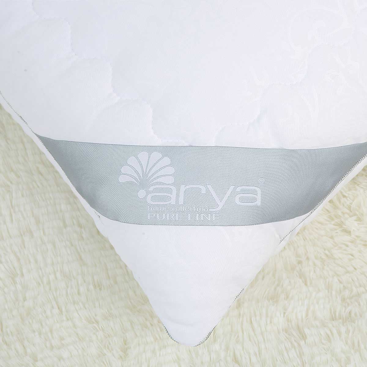Одеяло Arya Home Pure Line Comfort белое 155х215 см, цвет белый - фото 2